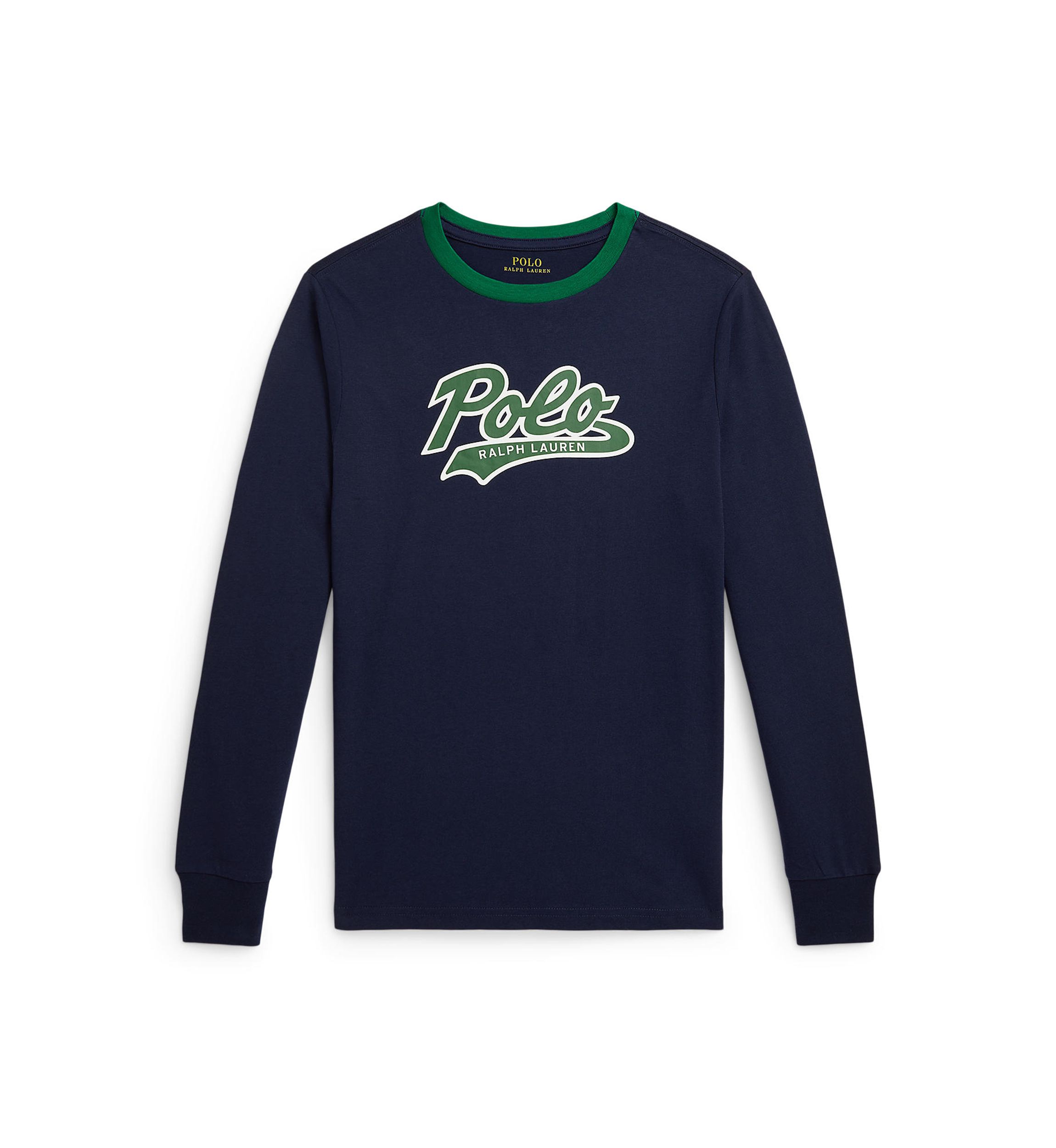 Boys 8-20 Logo Cotton Long-Sleeve Tee