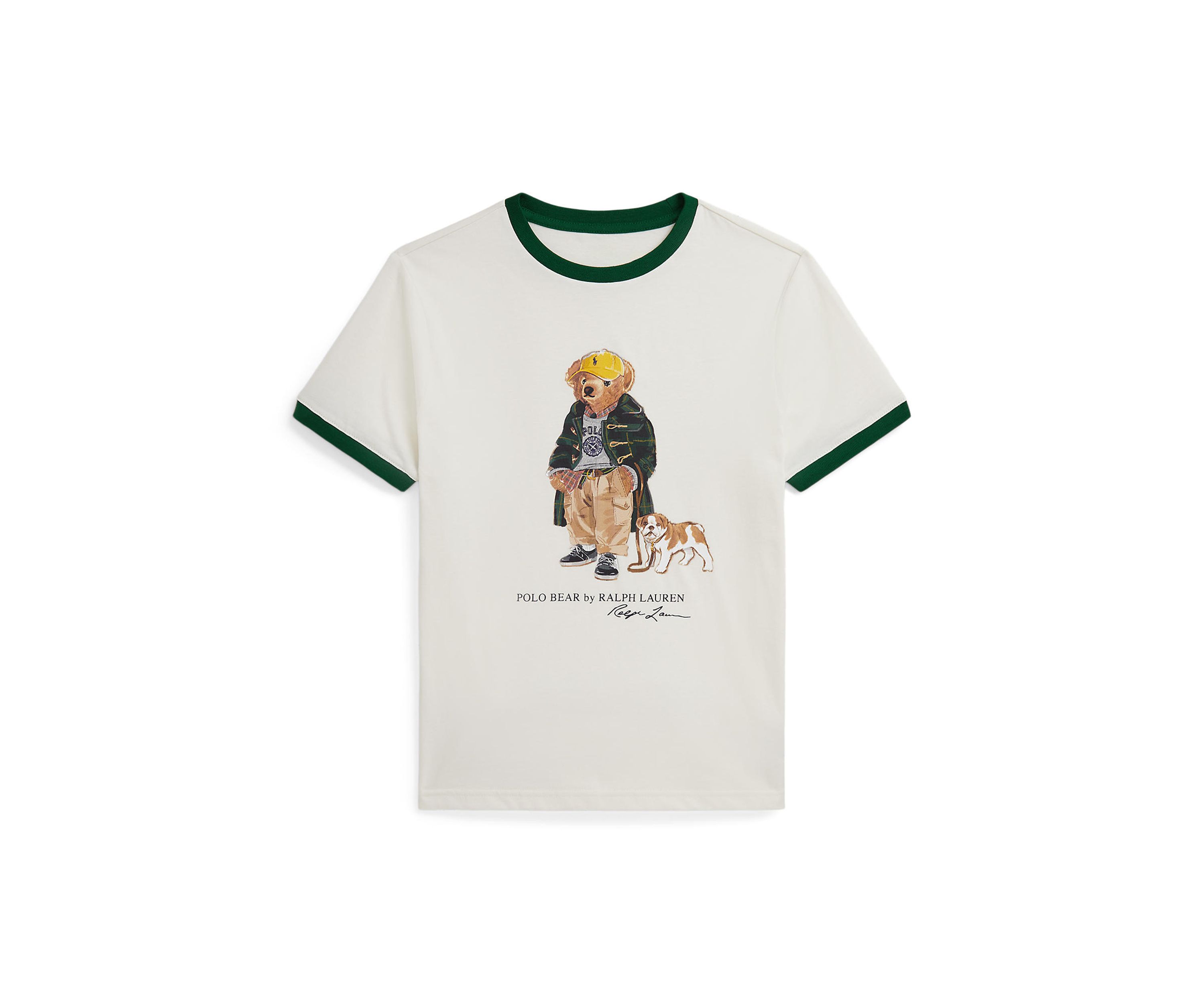 Boys 8-20 Polo Bear Cotton Ringer T-Shirt