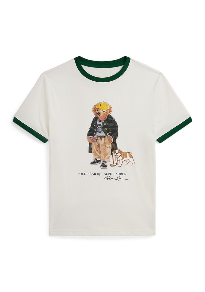 Boys 8-20 Polo Bear Cotton Ringer T-Shirt