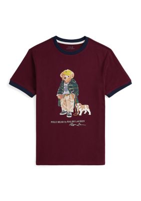 Boys 8-20 Polo Bear Cotton Ringer T-Shirt