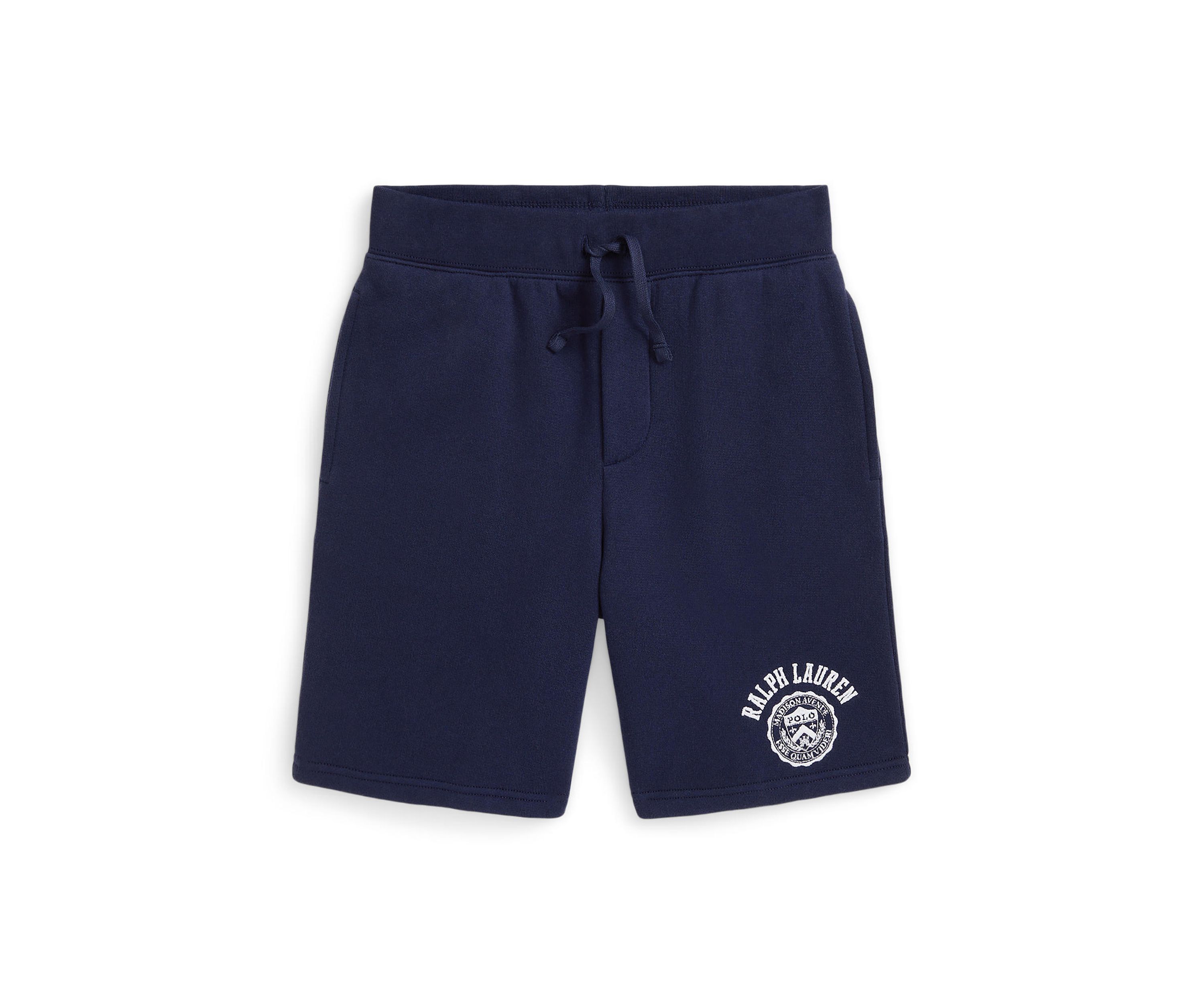 Boys 8-20 Logo Crest Fleece Shorts