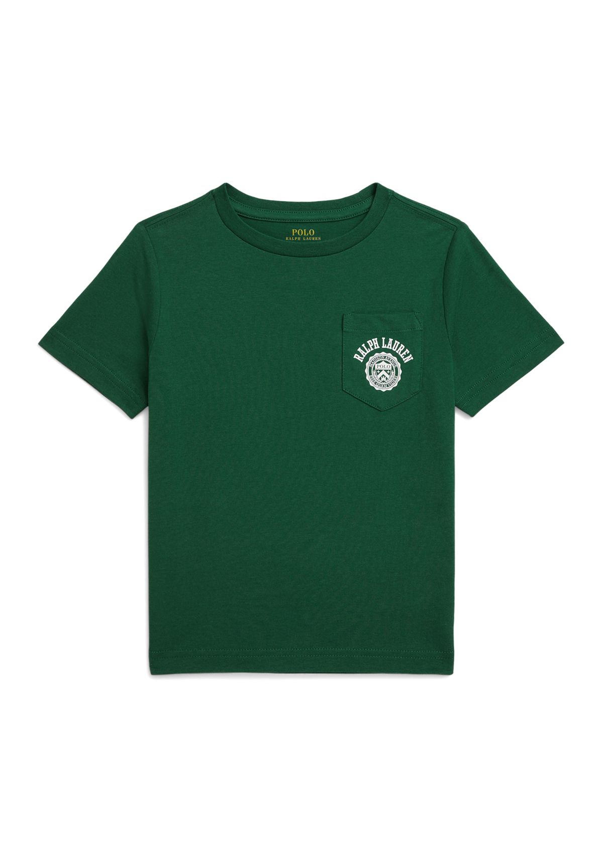 Boys 2-7 Logo Cotton Jersey Pocket Tee