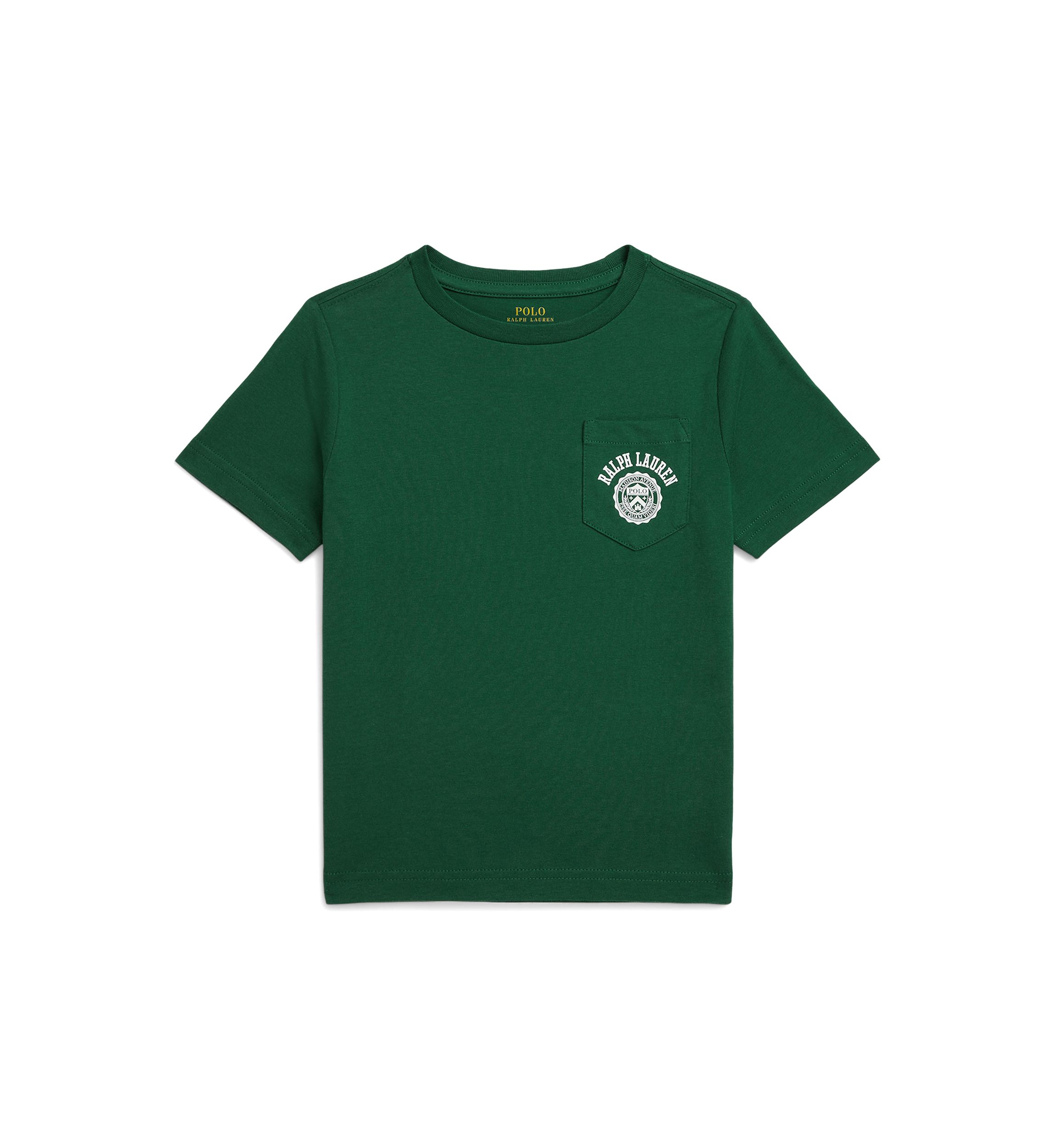 Boys 2-7 Logo Cotton Jersey Pocket Tee