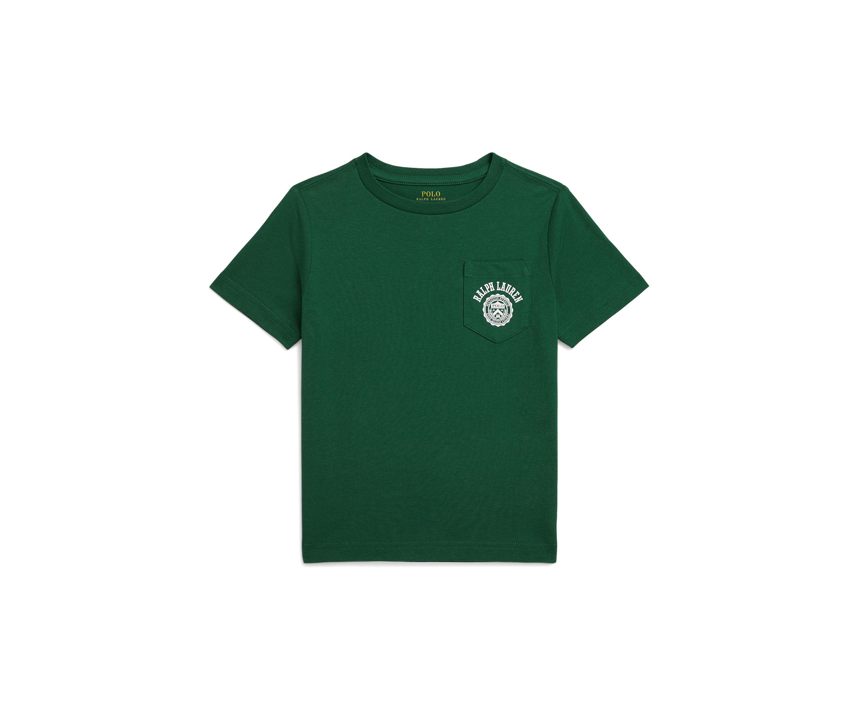 Boys 2-7 Logo Cotton Jersey Pocket Tee