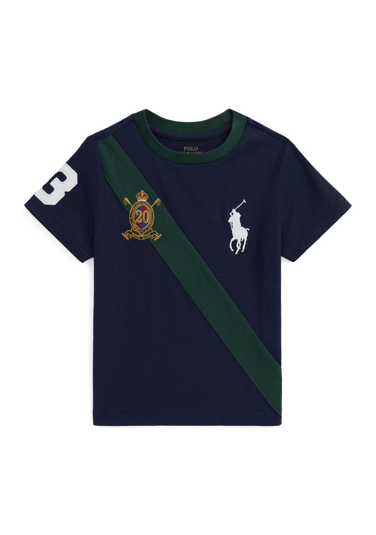 Boys 2-7 Big Pony 20th Anniversary Crest Tee