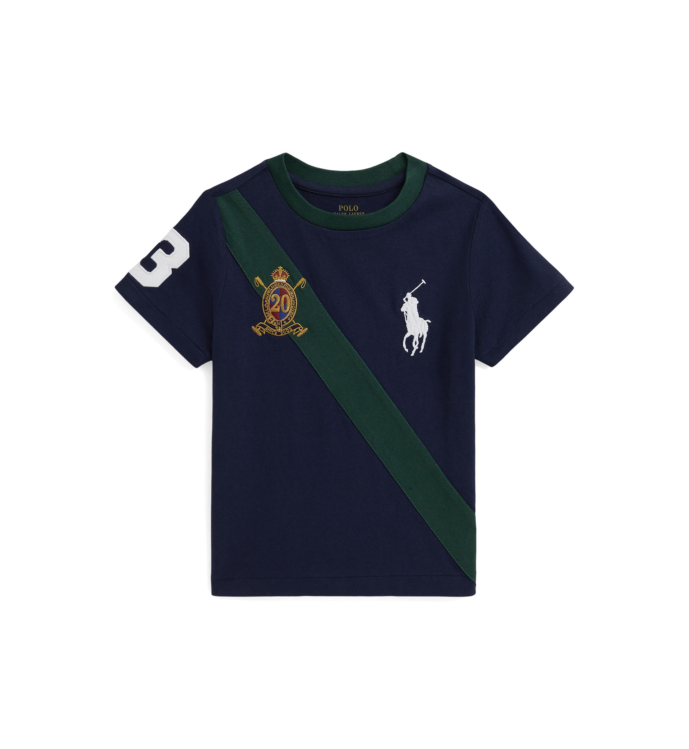 Boys 2-7 Big Pony 20th Anniversary Crest Tee