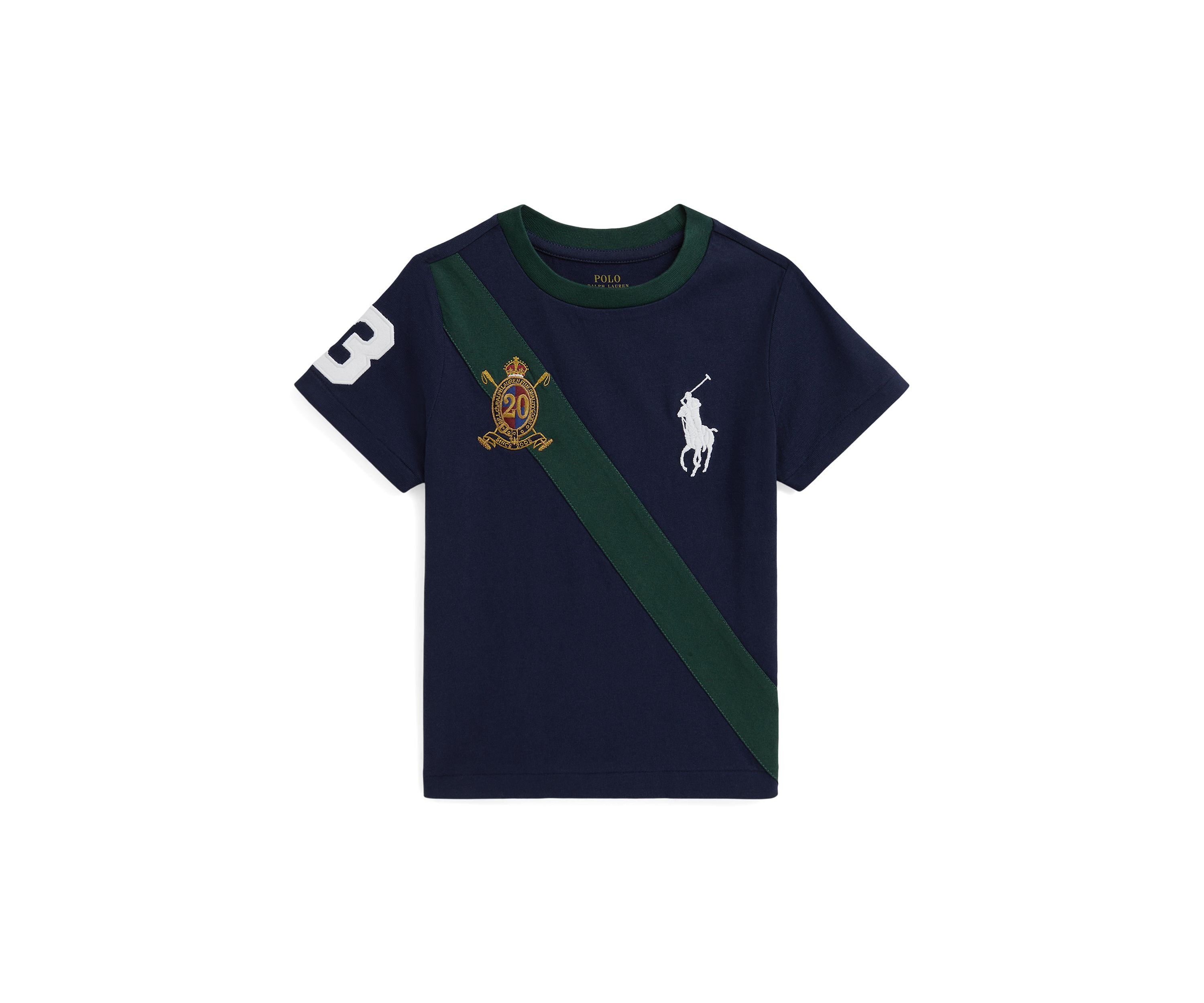 Boys 2-7 Big Pony 20th Anniversary Crest Tee