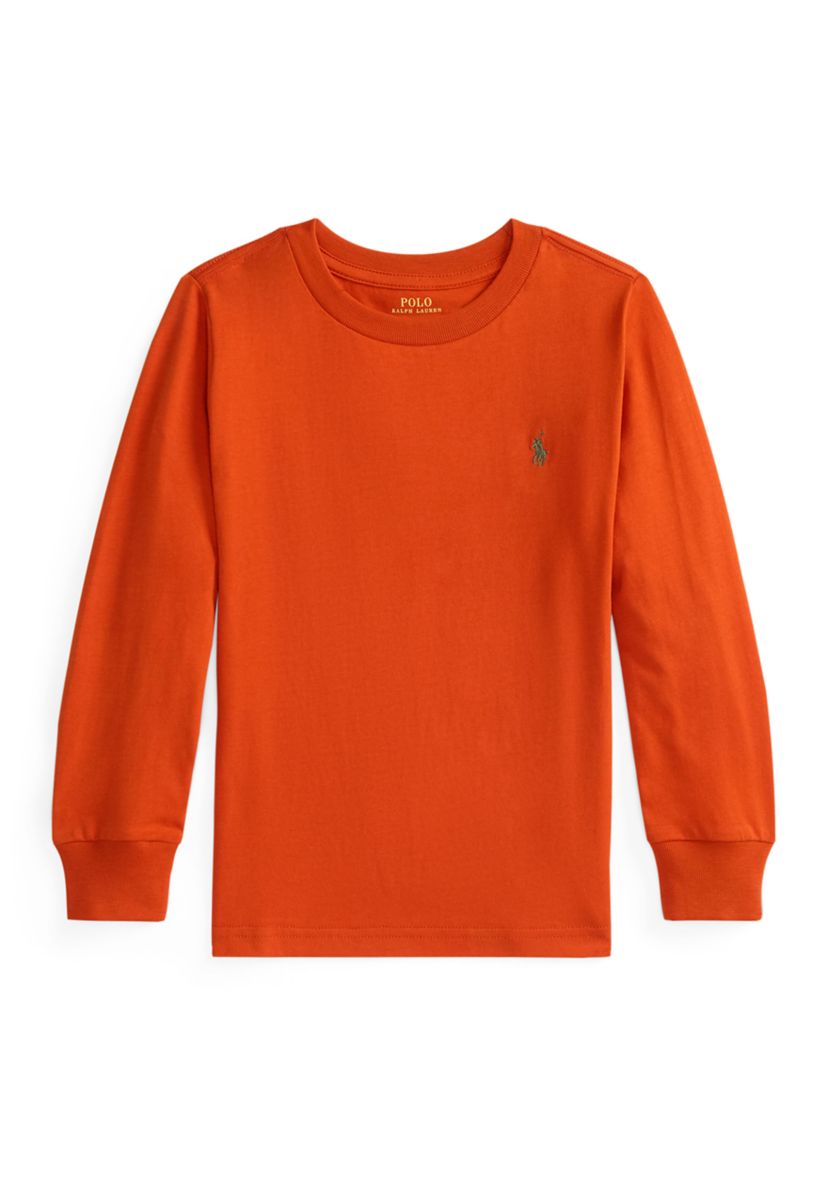 Boys 2-7 Cotton Jersey Long-Sleeve T-Shirt 