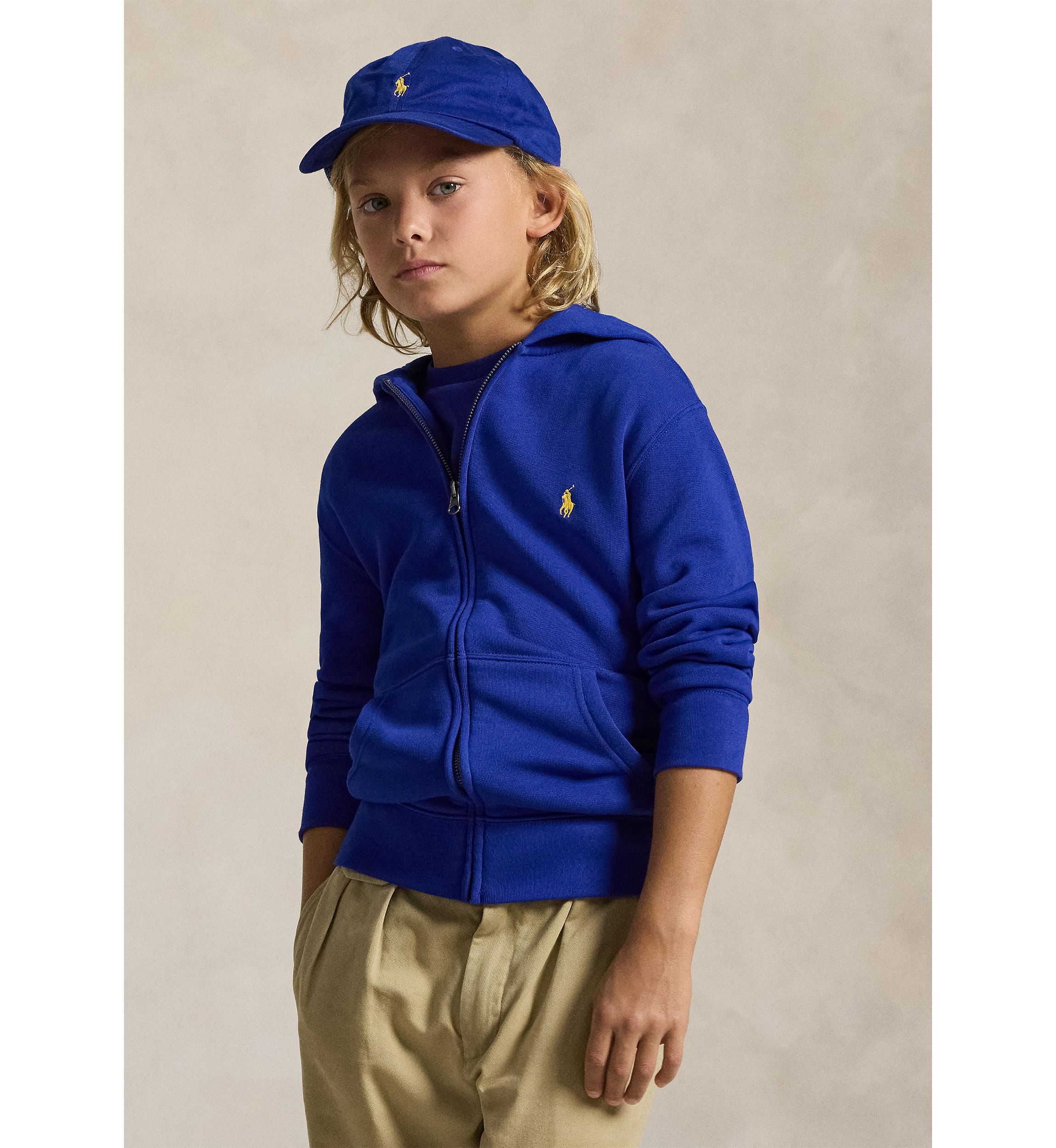 Boys 8-20 Fleece Full-Zip Hoodie