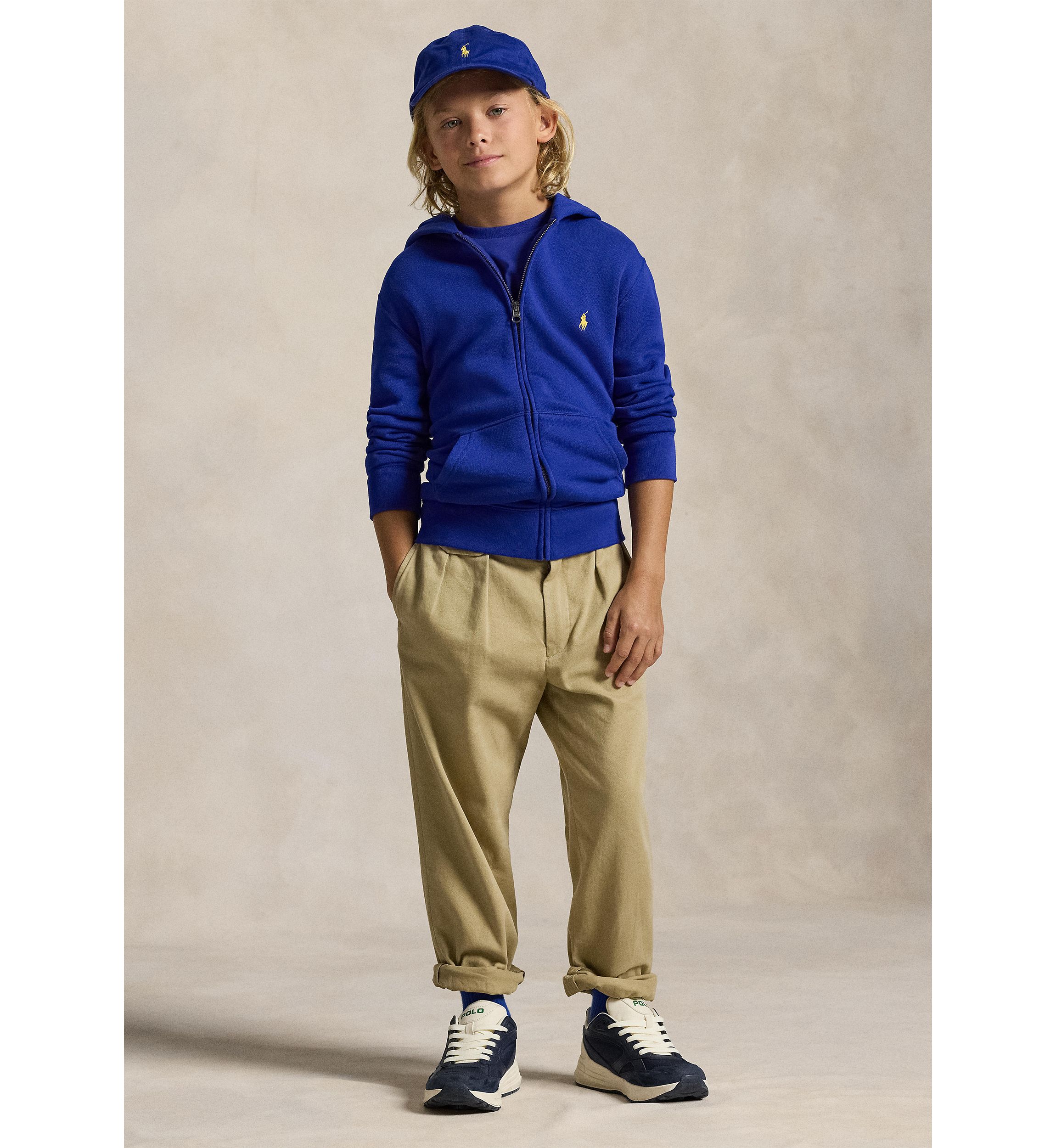 Boys 8-20 Fleece Full-Zip Hoodie