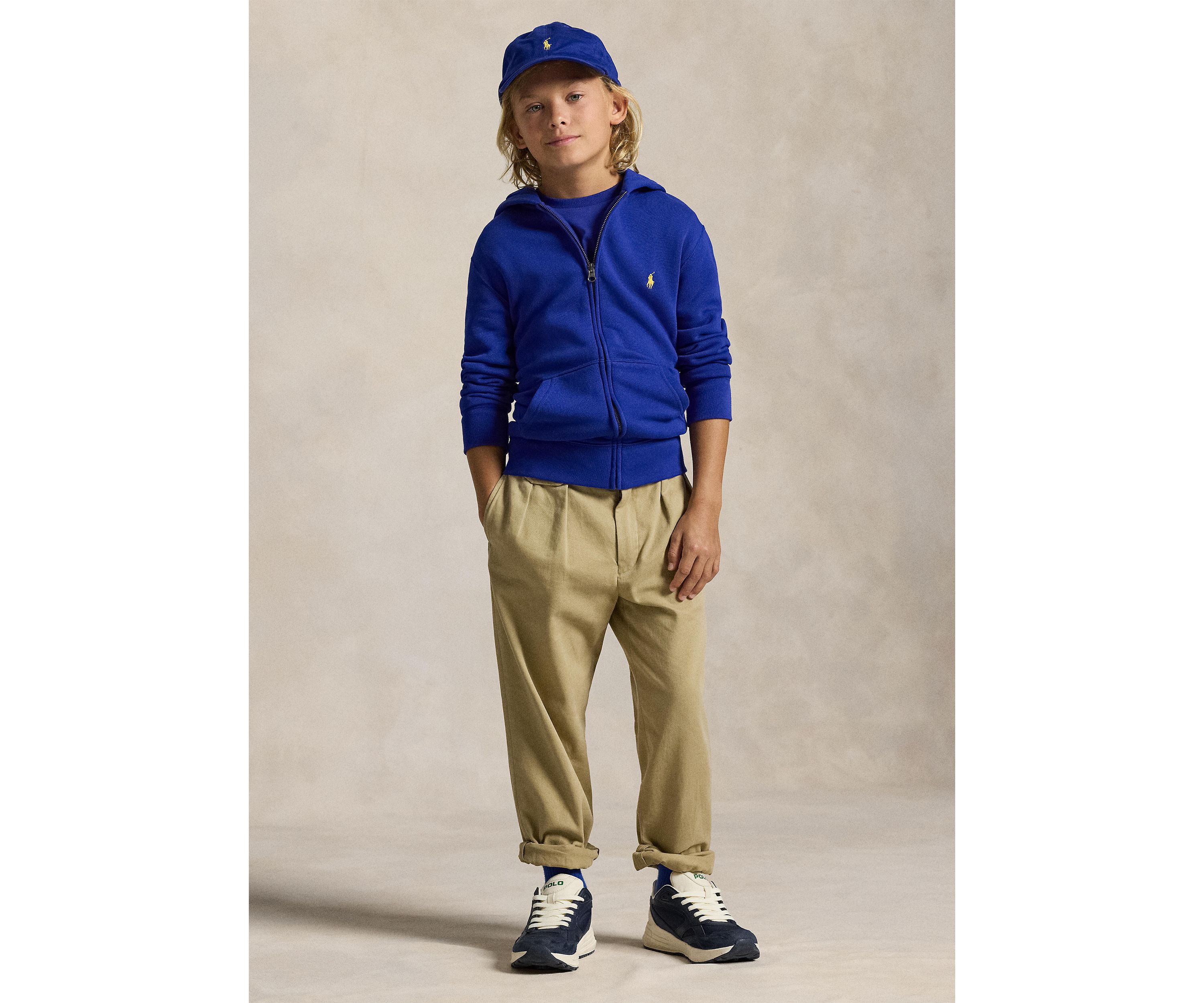 Boys 8-20 Fleece Full-Zip Hoodie
