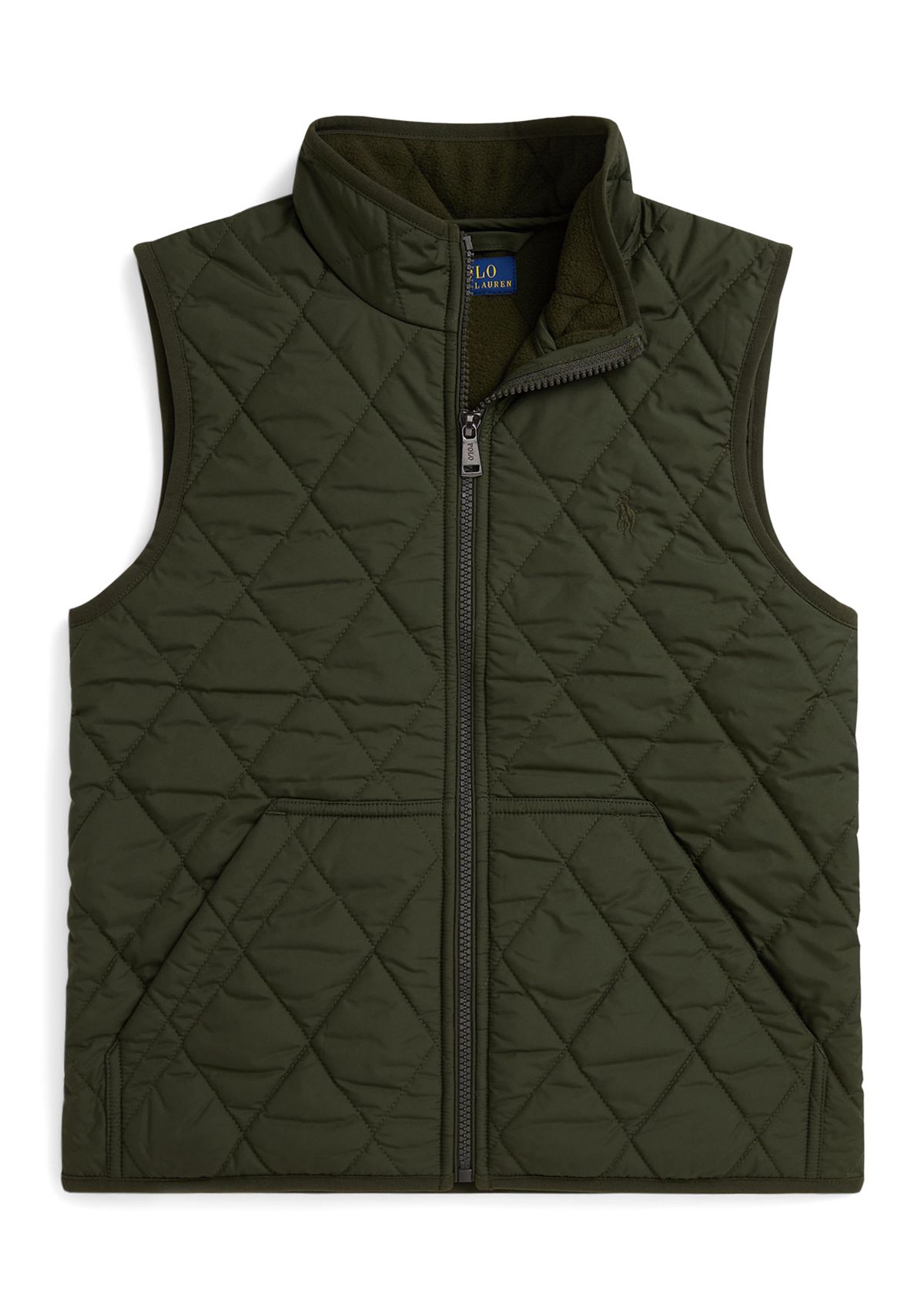 Boys 8-20 Fleece-Lined Quilted Vest