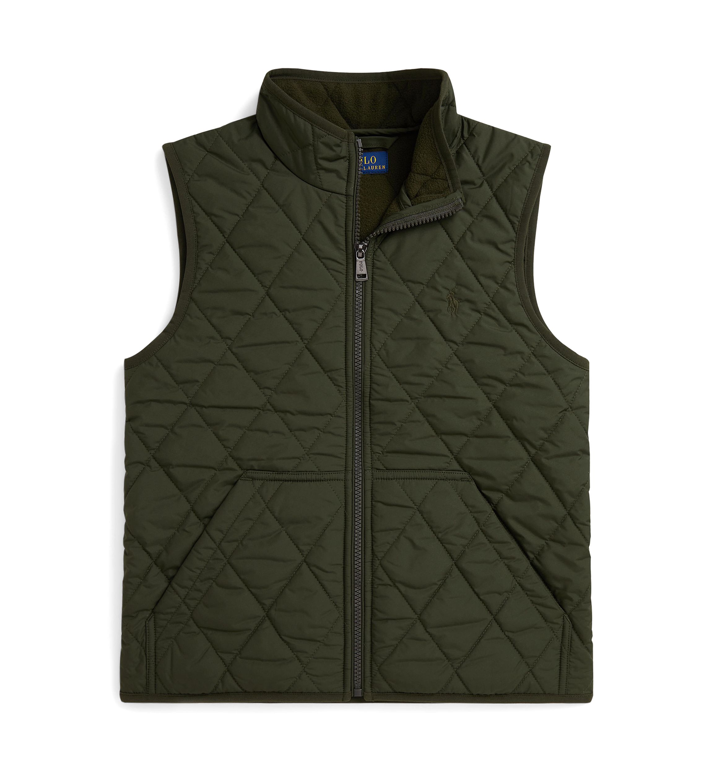 Boys 8-20 Fleece-Lined Quilted Vest