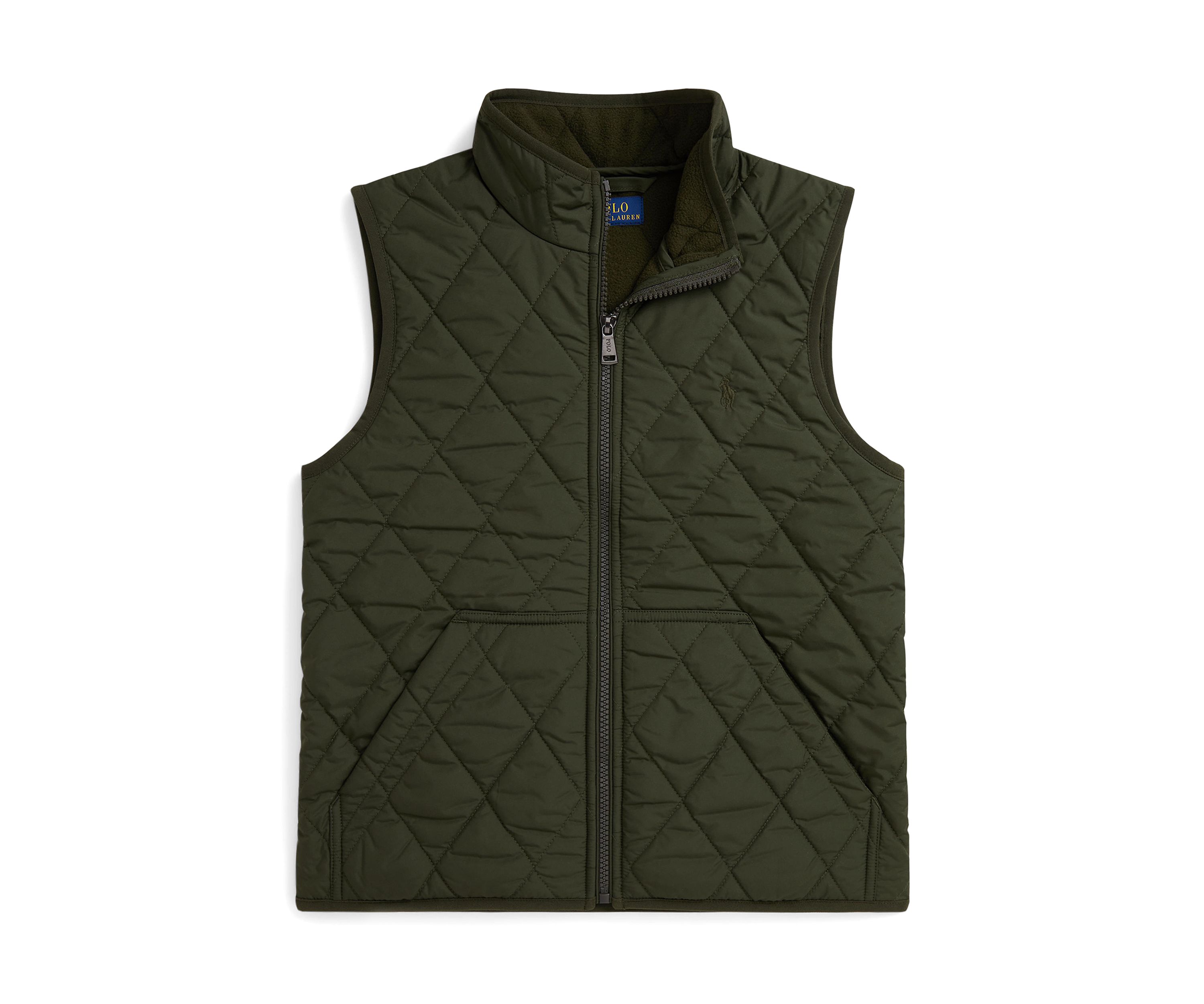 Boys 8-20 Fleece-Lined Quilted Vest