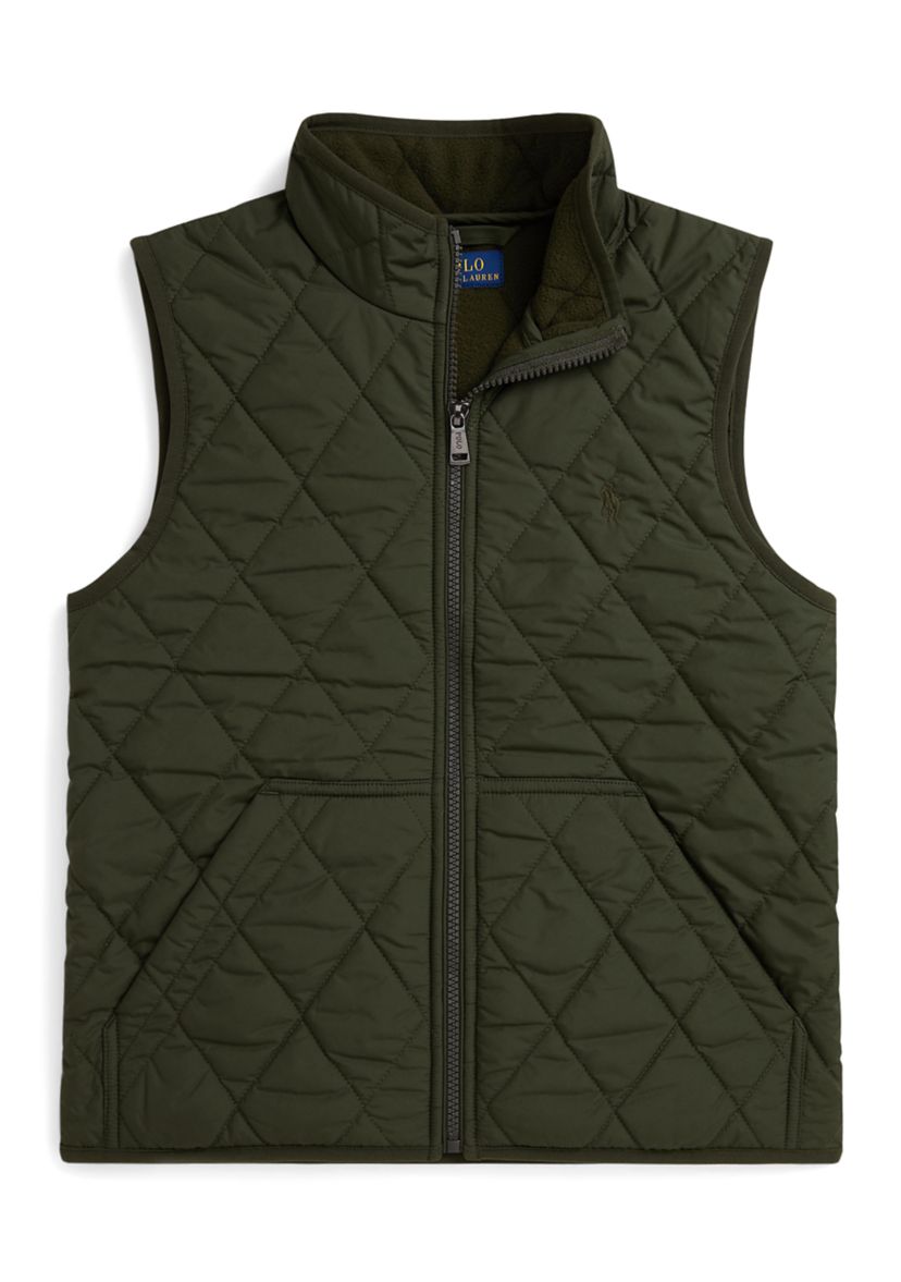 Boys 8-20 Fleece-Lined Quilted Vest