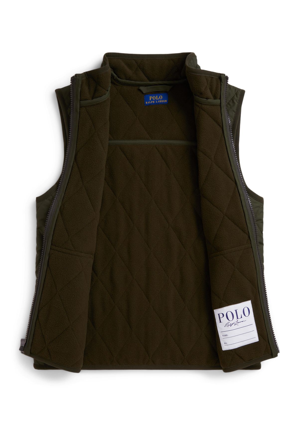 Boys 8-20 Fleece-Lined Quilted Vest