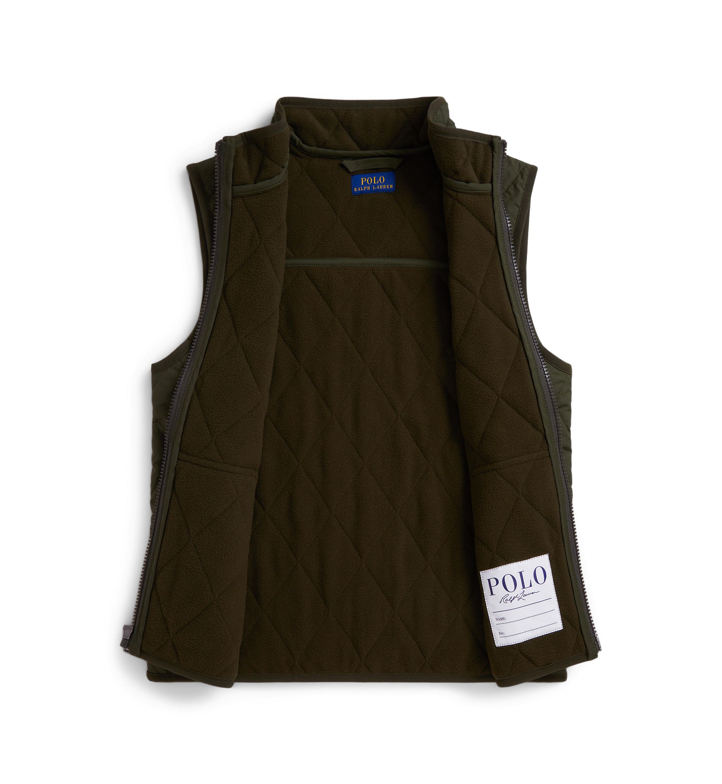 Boys 8-20 Fleece-Lined Quilted Vest