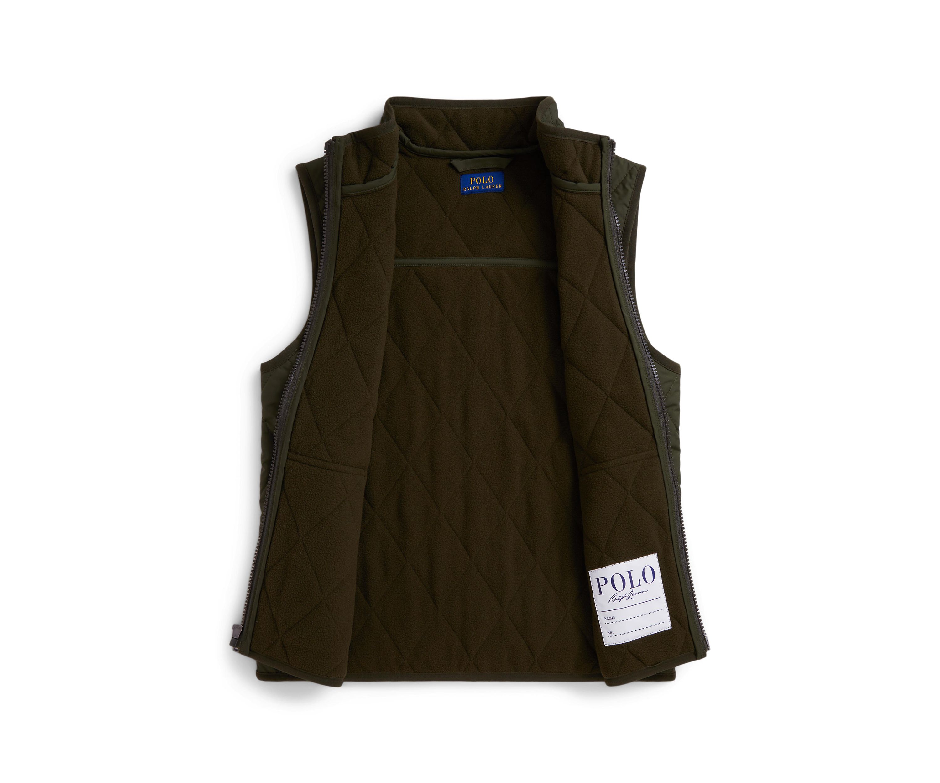 Boys 8-20 Fleece-Lined Quilted Vest