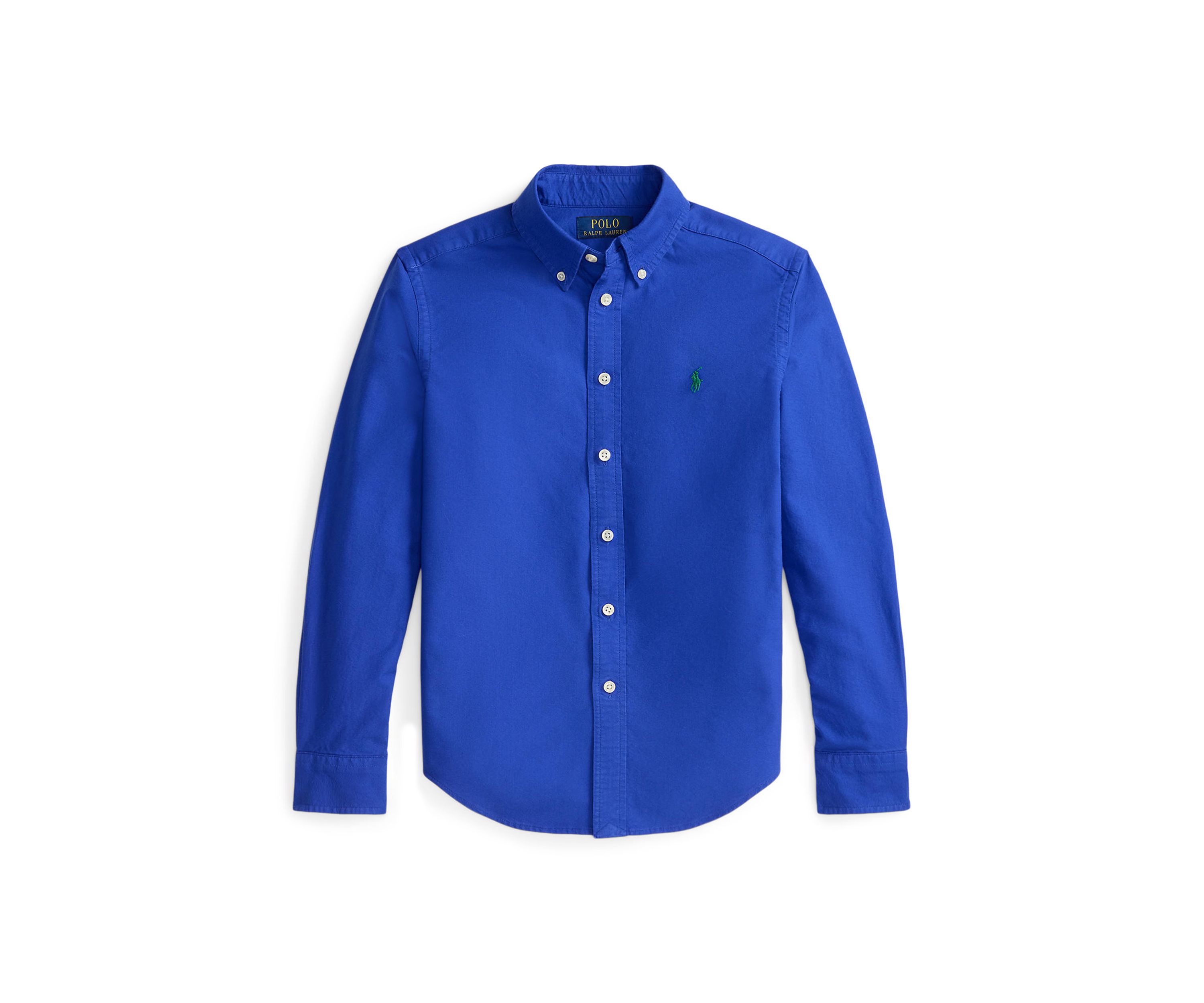 Boys 8-20 Garment-Dyed Cotton Oxford Shirt