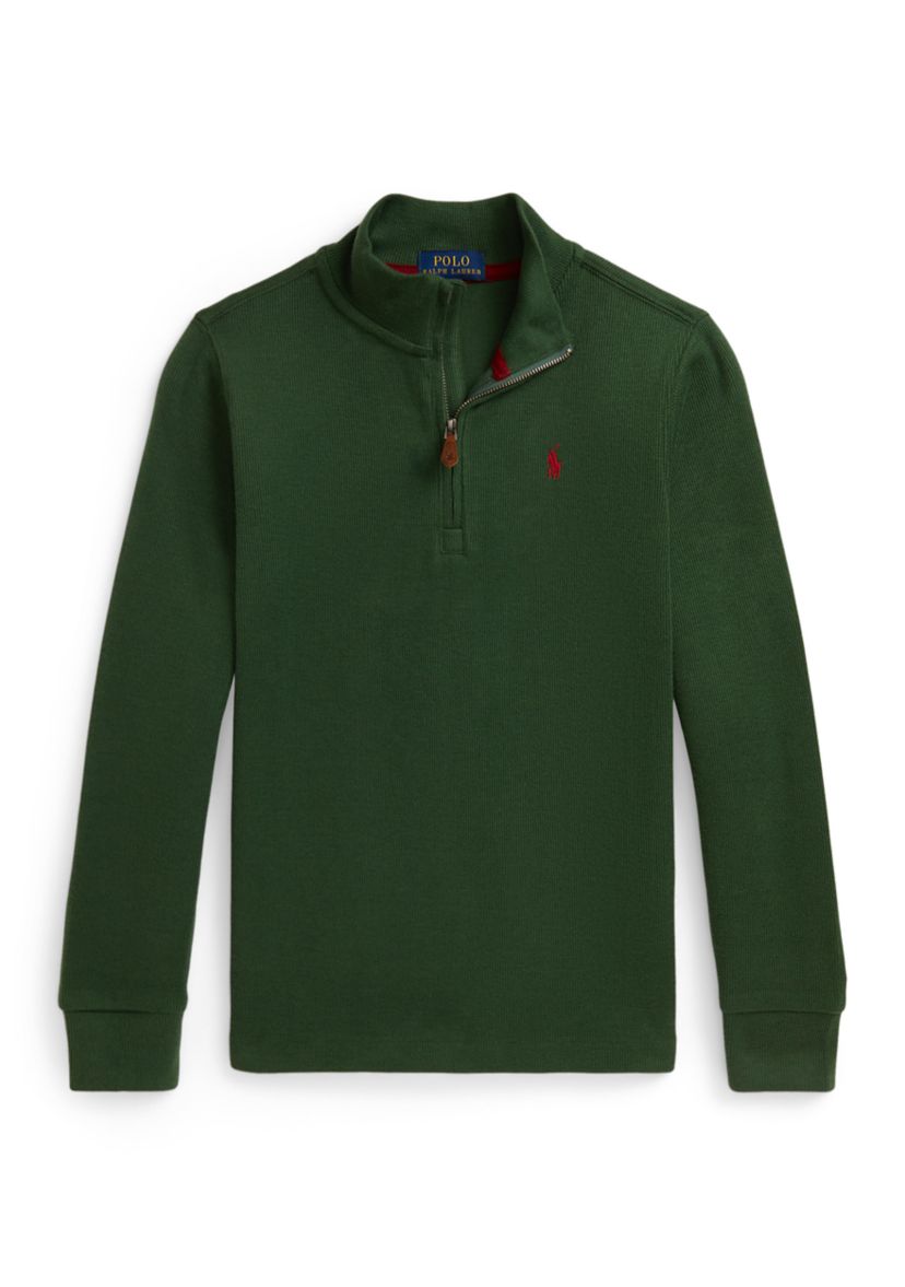 Boys 2-7 Estate-Rib Quarter-Zip Pullover