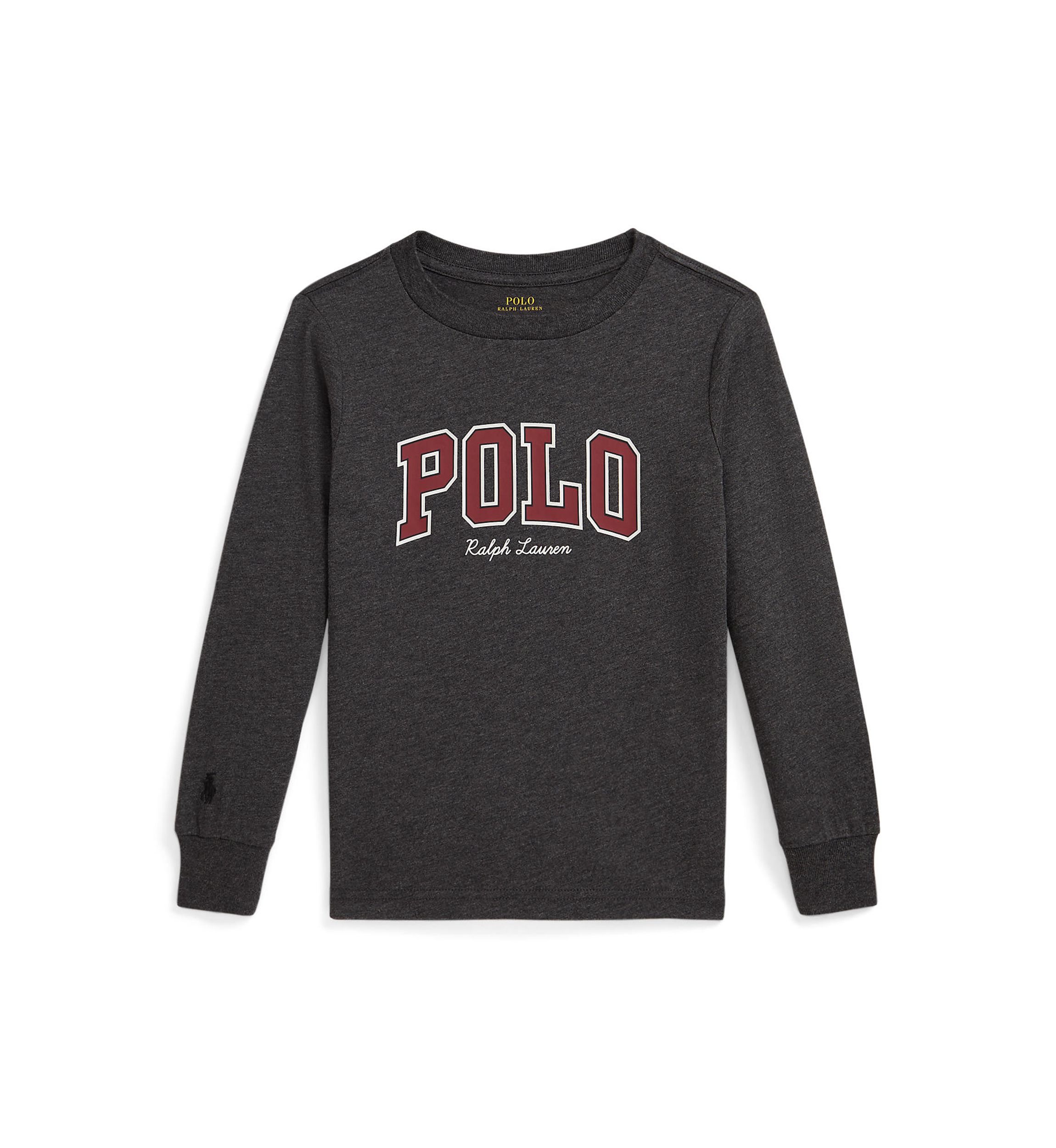 Boys 2-7 Logo Cotton Long-Sleeve T-Shirt