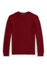 Boys 8-20 Waffle-Knit Cotton Long-Sleeve Tee