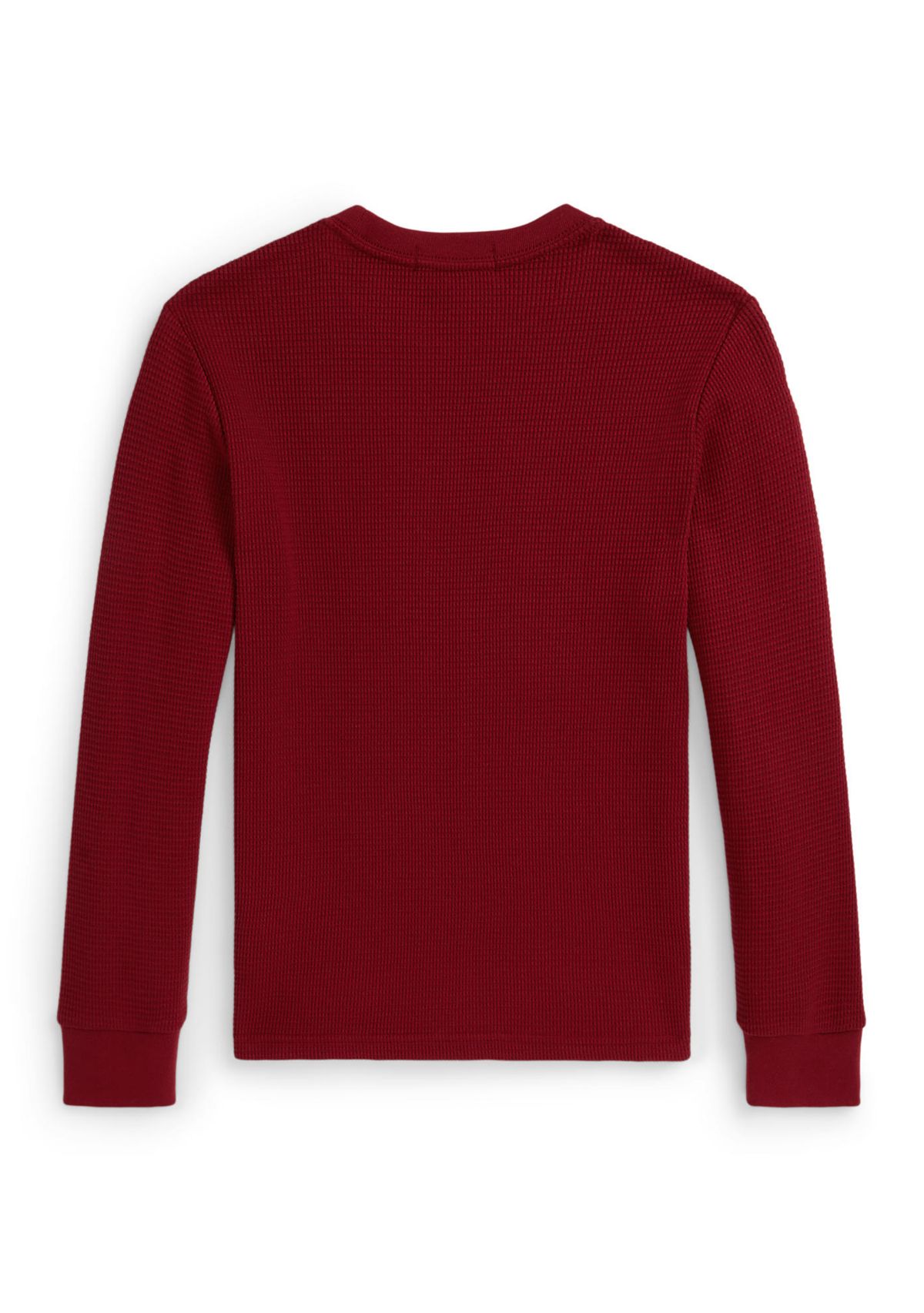 Boys 8-20 Waffle-Knit Cotton Long-Sleeve Tee