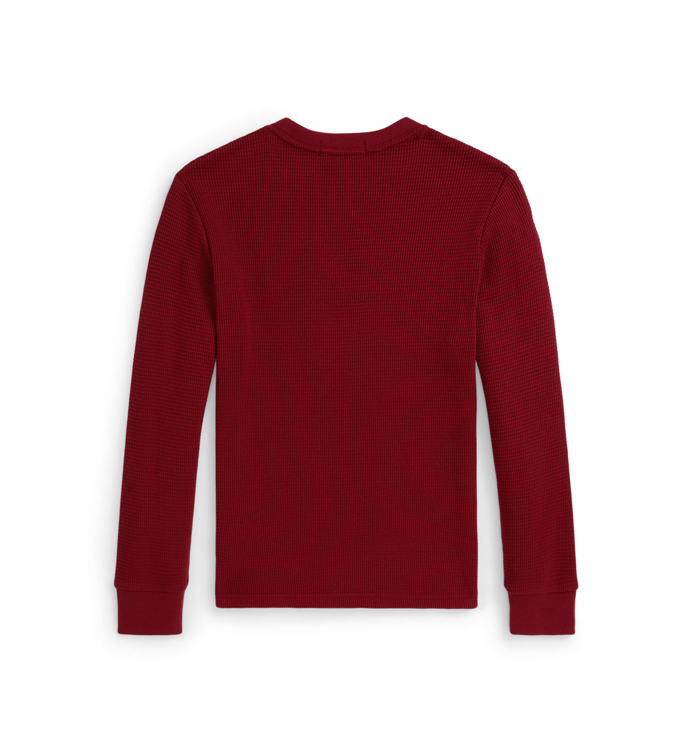 Boys 8-20 Waffle-Knit Cotton Long-Sleeve Tee