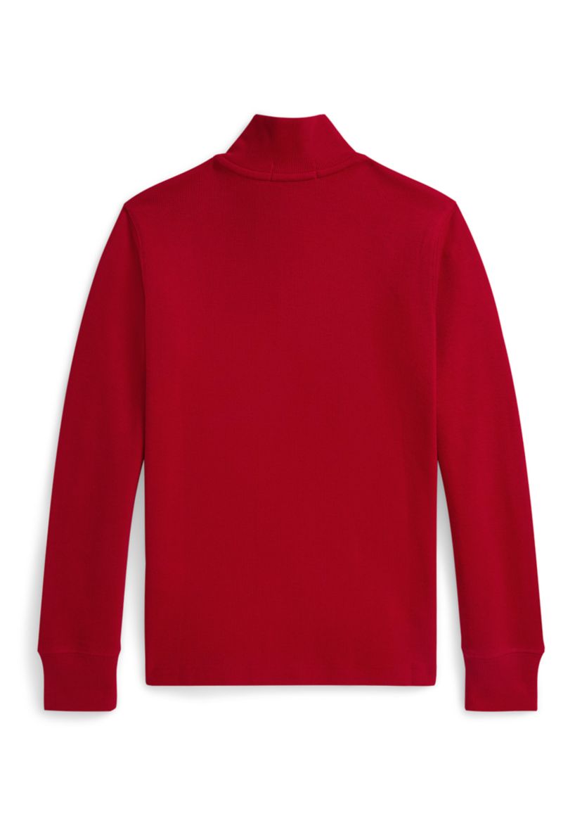 Boys 8-20 Estate-Rib Quarter-Zip Pullover