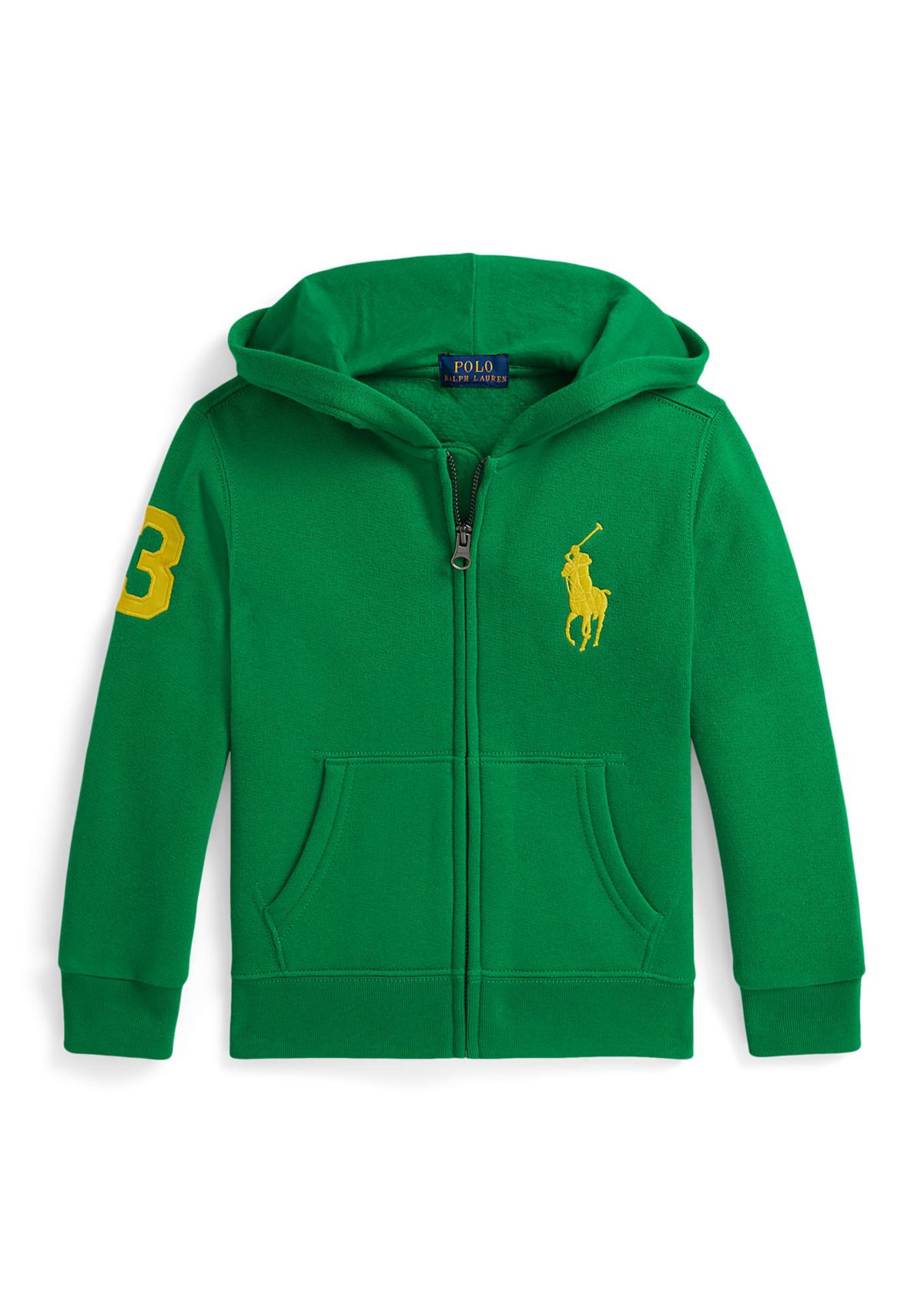 Boys 2-7 Big Pony Fleece Full-Zip Hoodie
