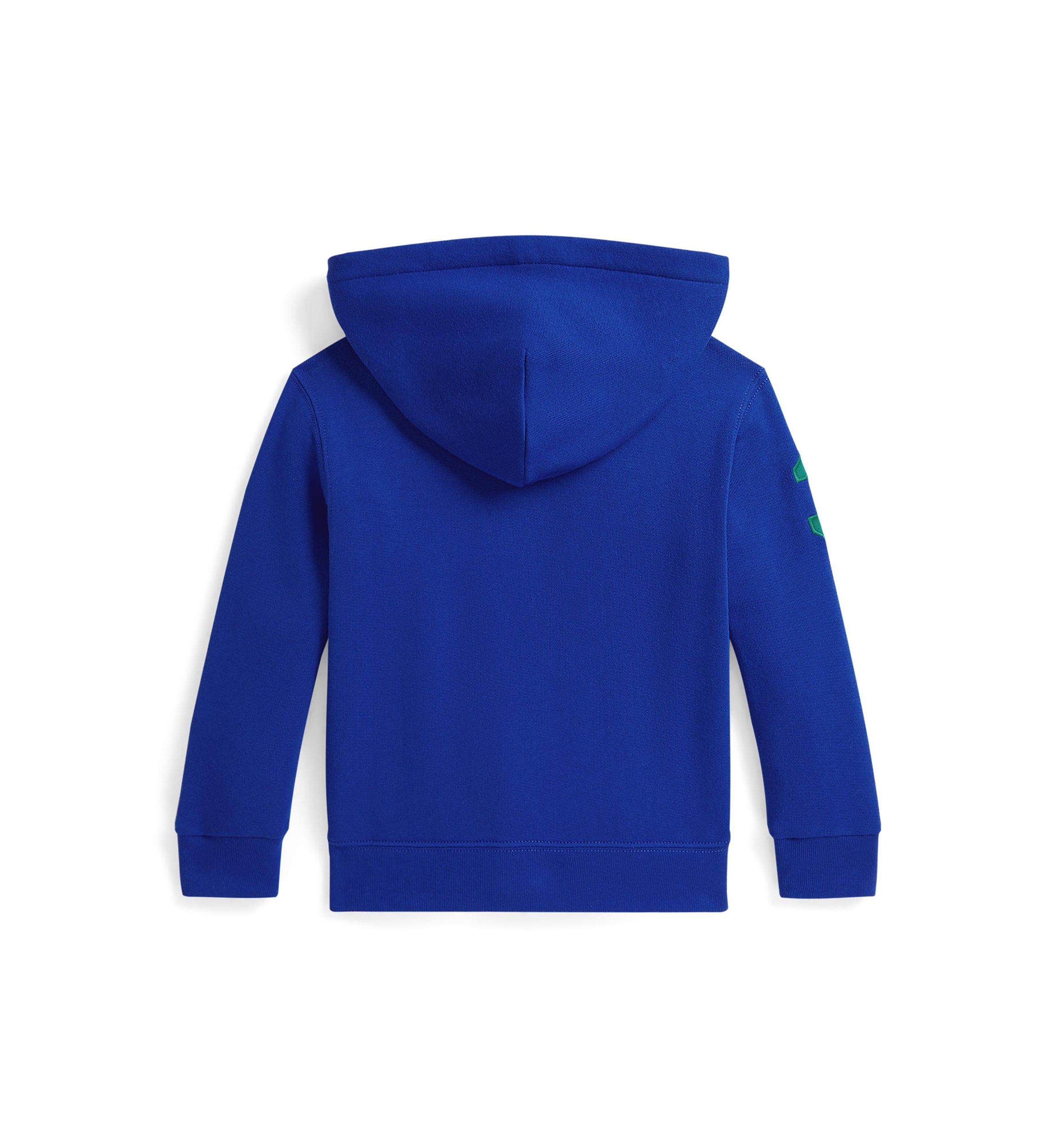 Ralph Lauren big pony zip hoodie 水色 Ralph Lauren Childrenswear Boys 2-7 Big Pony Fleece Full-Zip
