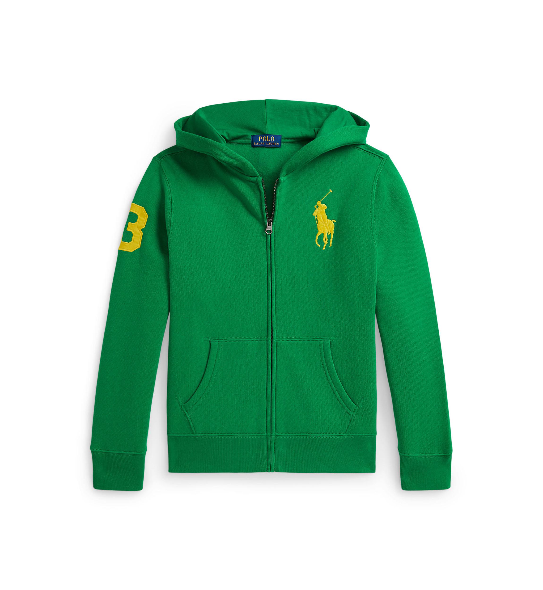 Ralph Lauren Childrenswear Boys 8-20 Big Pony Fleece Full-Zip