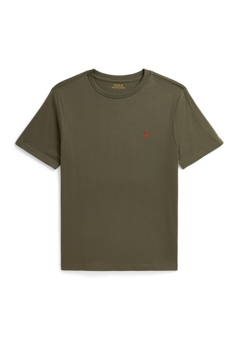 Ralph Lauren Childrenswear Boys 8-20 Cotton Jersey Crewneck Tee | Belk