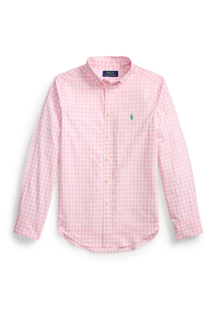 Ralph Lauren Childrenswear Boys 8-20 Plaid Cotton Poplin Shirt | Belk