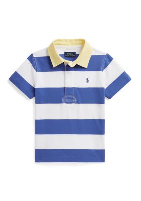Ralph Lauren Childrenswear Boys 2-7 Striped Cotton Short-Sleeve