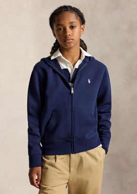 Ralph Lauren Childrenswear Boys 8-20 Double-Knit Full-Zip Hoodie