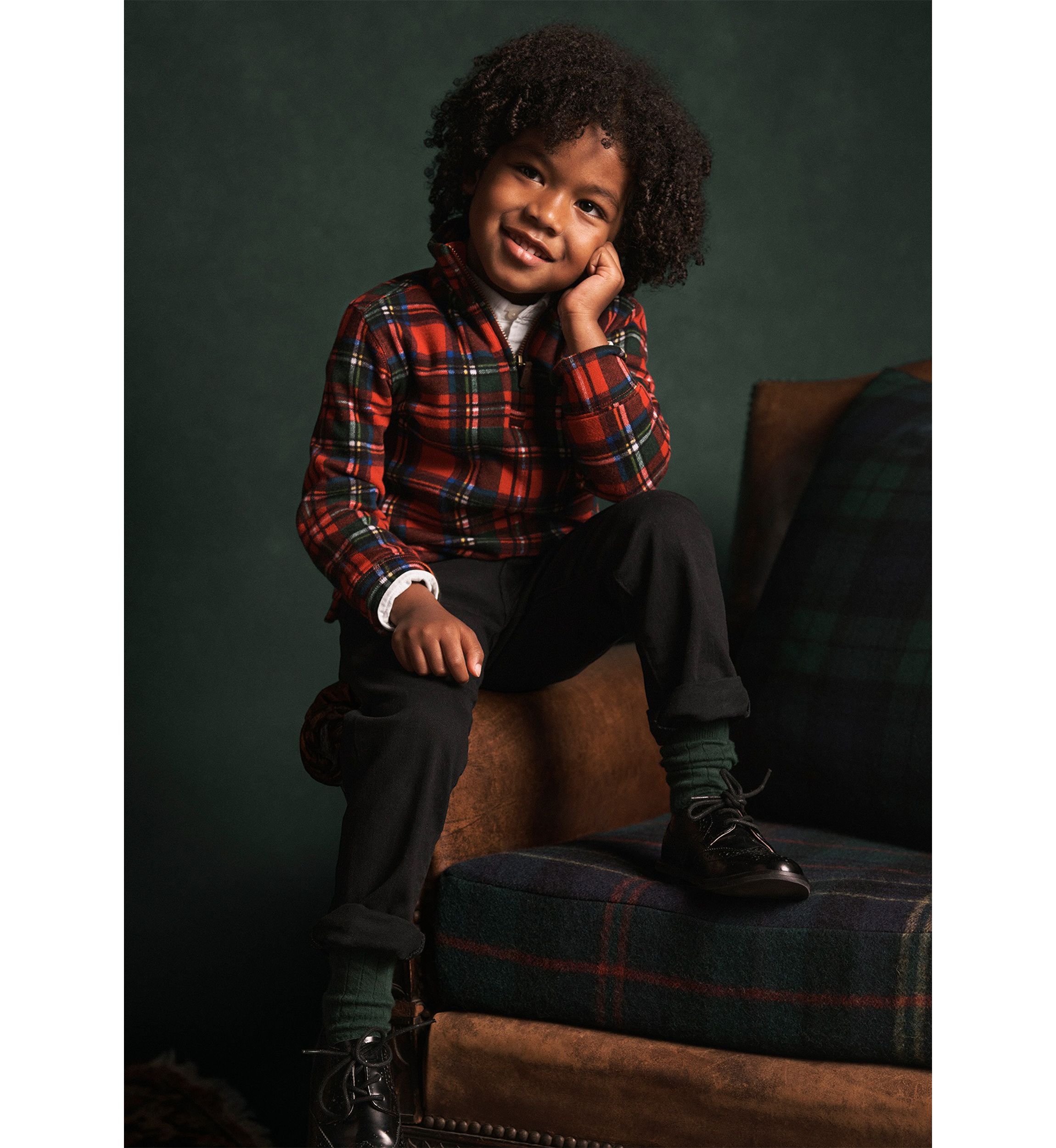  Boys 2-7 Hampton Straight Stretch Jeans