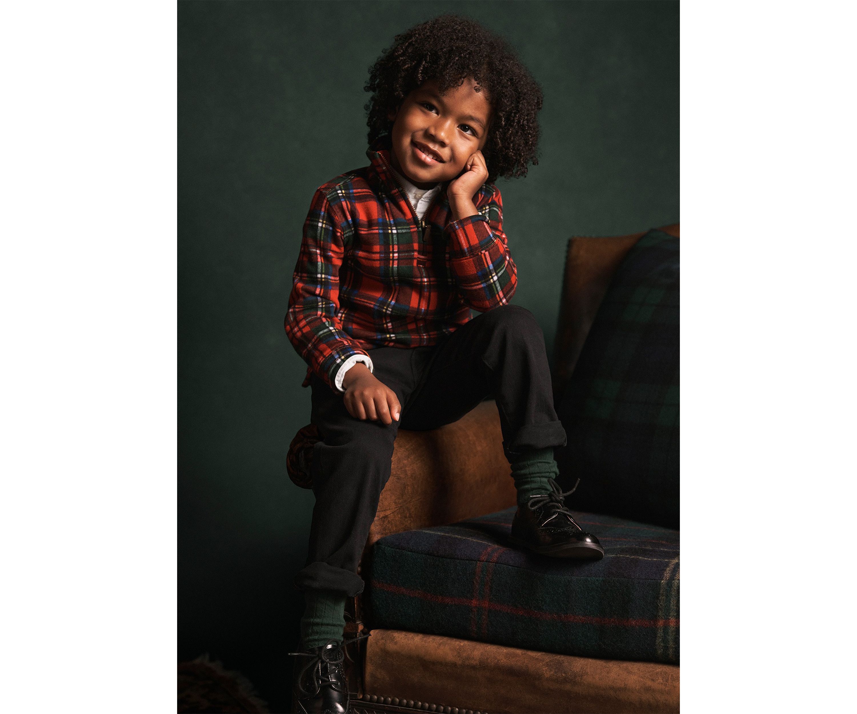  Boys 2-7 Hampton Straight Stretch Jeans
