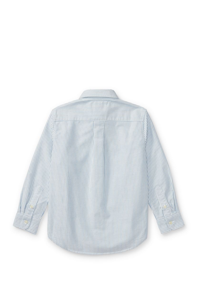 Boys 2-7 Striped Cotton Oxford Shirt