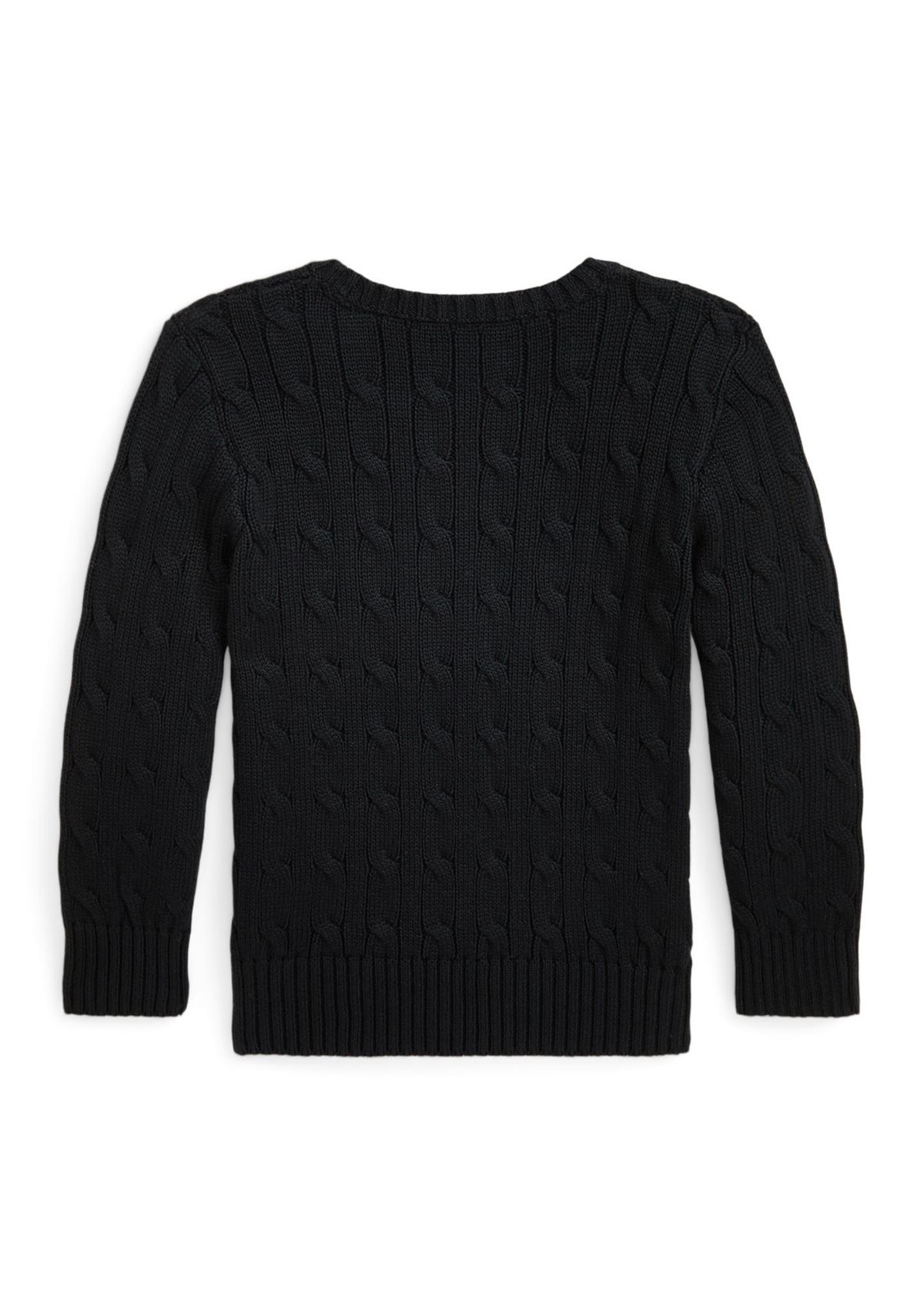 Boys 2-7 Cable Knit Cotton Sweater