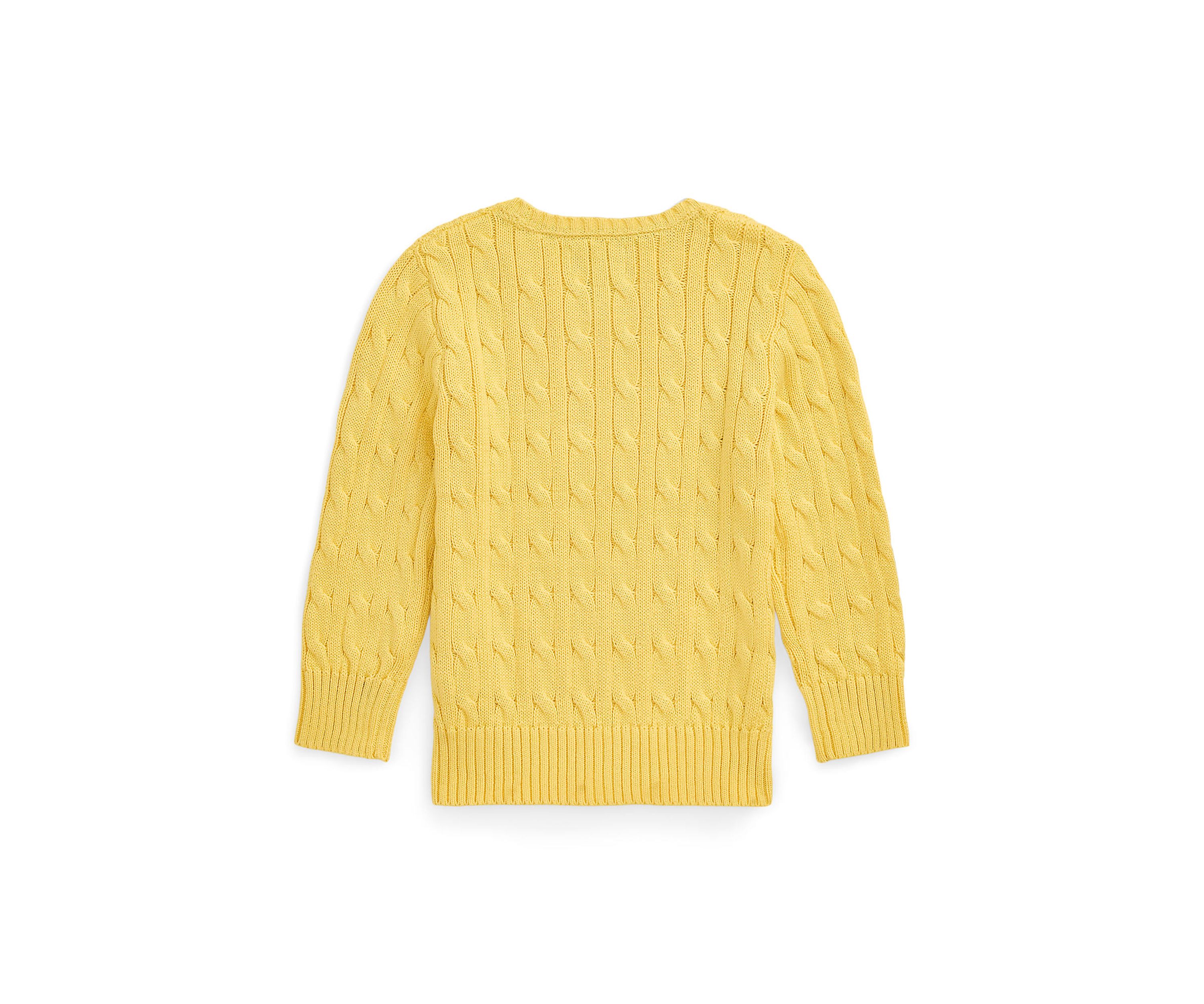 Boys 2-7 Cable Knit Cotton Sweater
