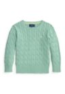 Boys 2-7 Cable-Knit Cotton Sweater