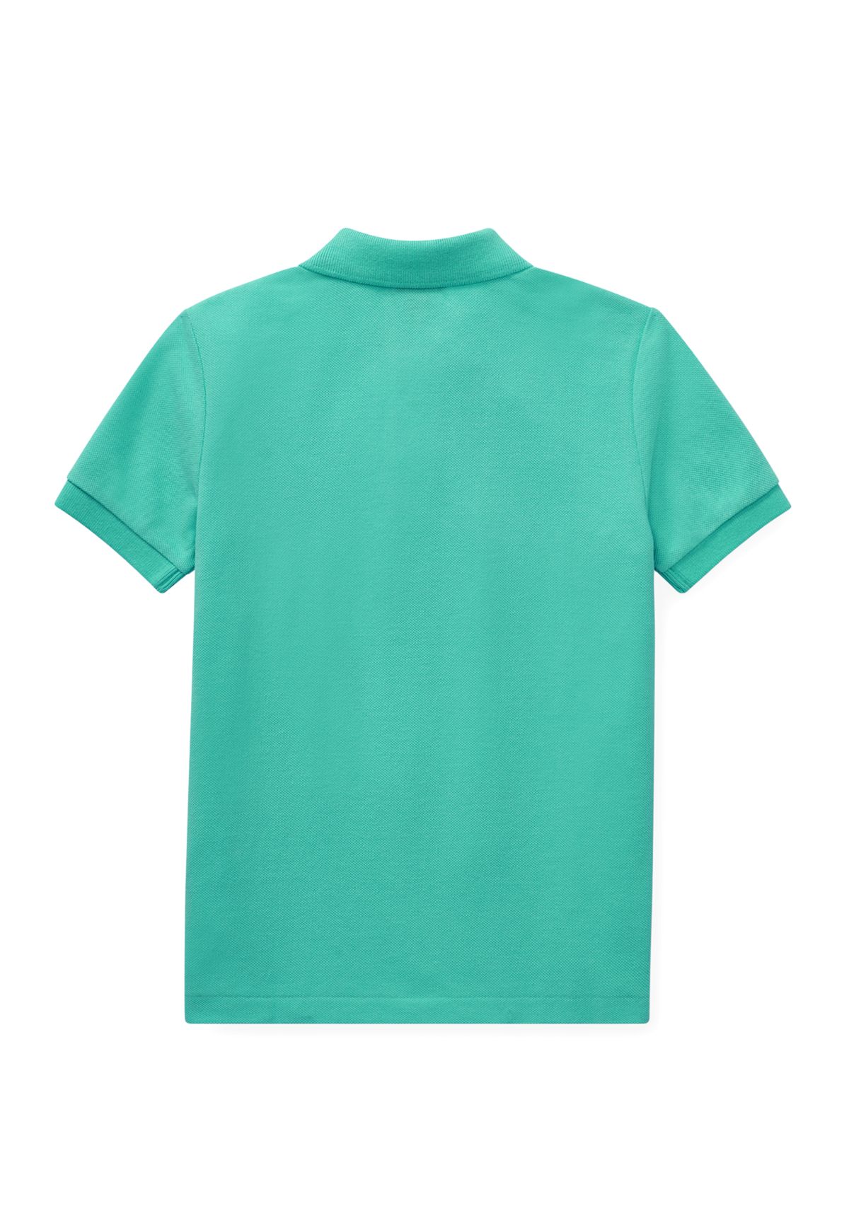 Boys 2-7 Cotton Mesh Polo Shirt