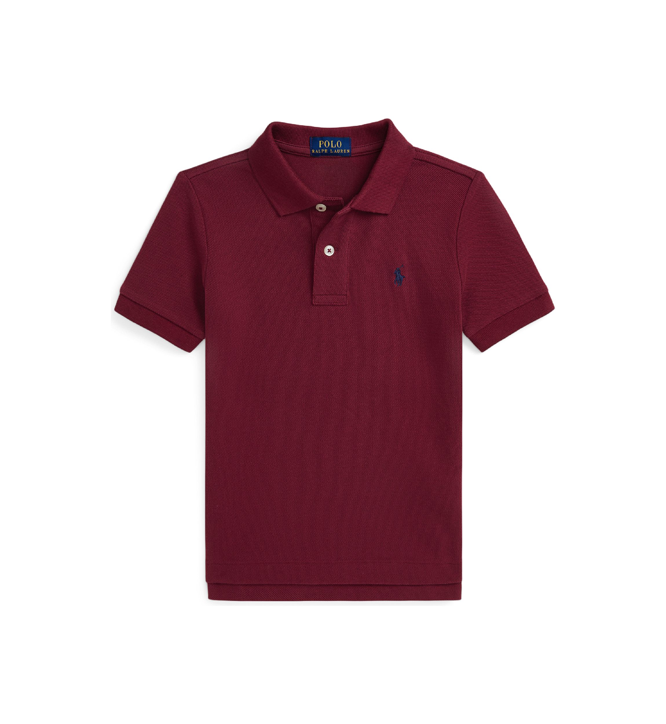 Boys 2-7 Cotton Mesh Polo Shirt