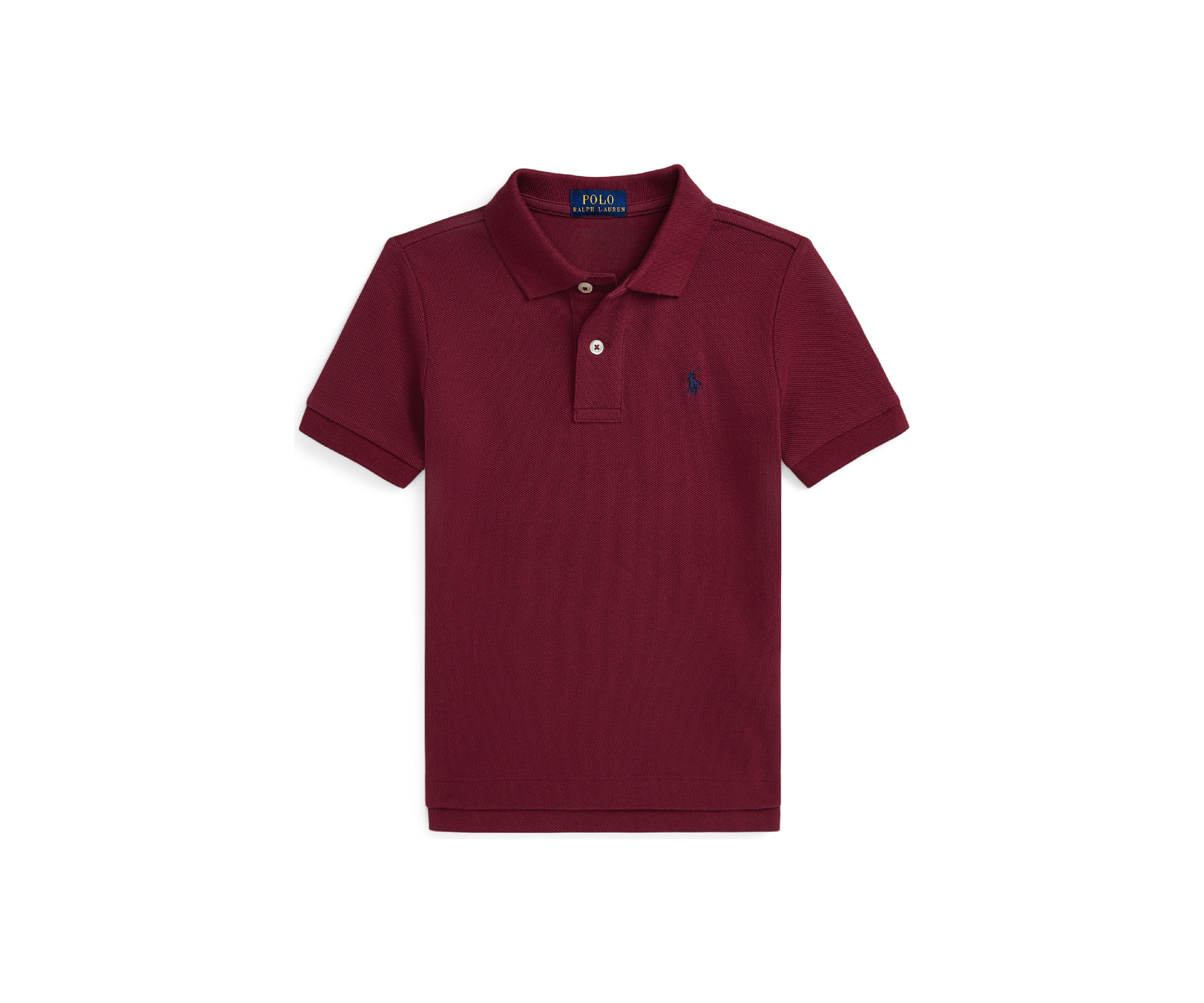 Boys 2-7 Cotton Mesh Polo Shirt