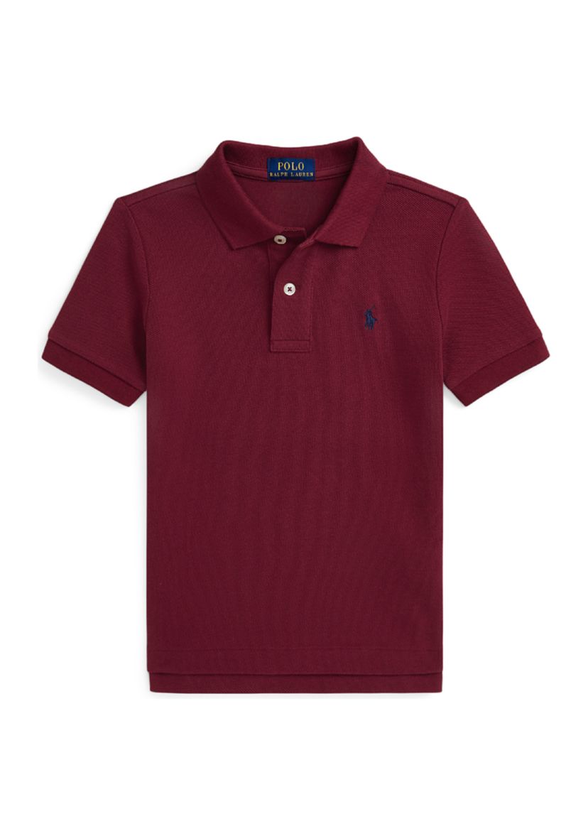 Boys 2-7 Cotton Mesh Polo Shirt