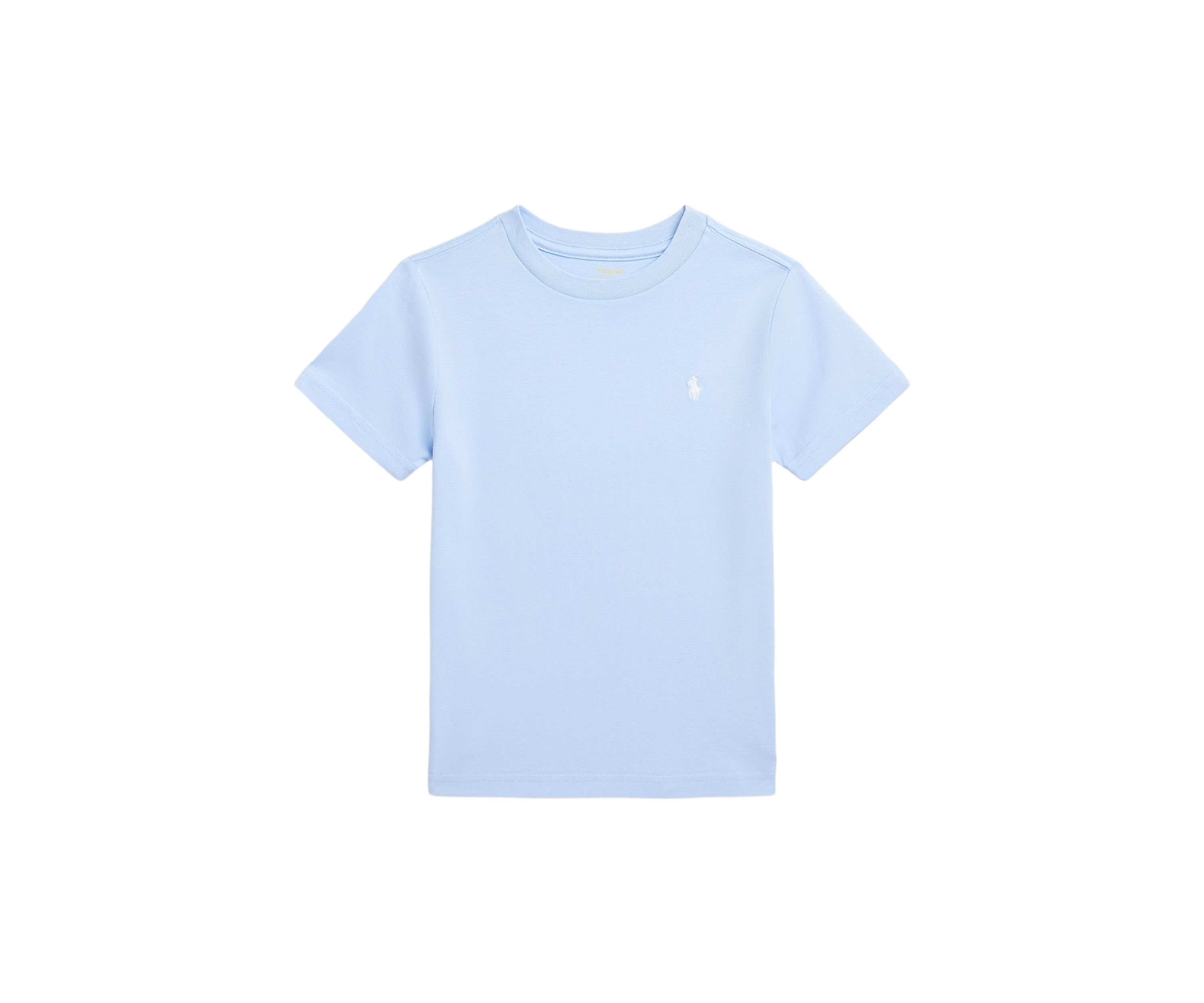 Boys 4-7 Cotton Jersey Crew Neck T-Shirt