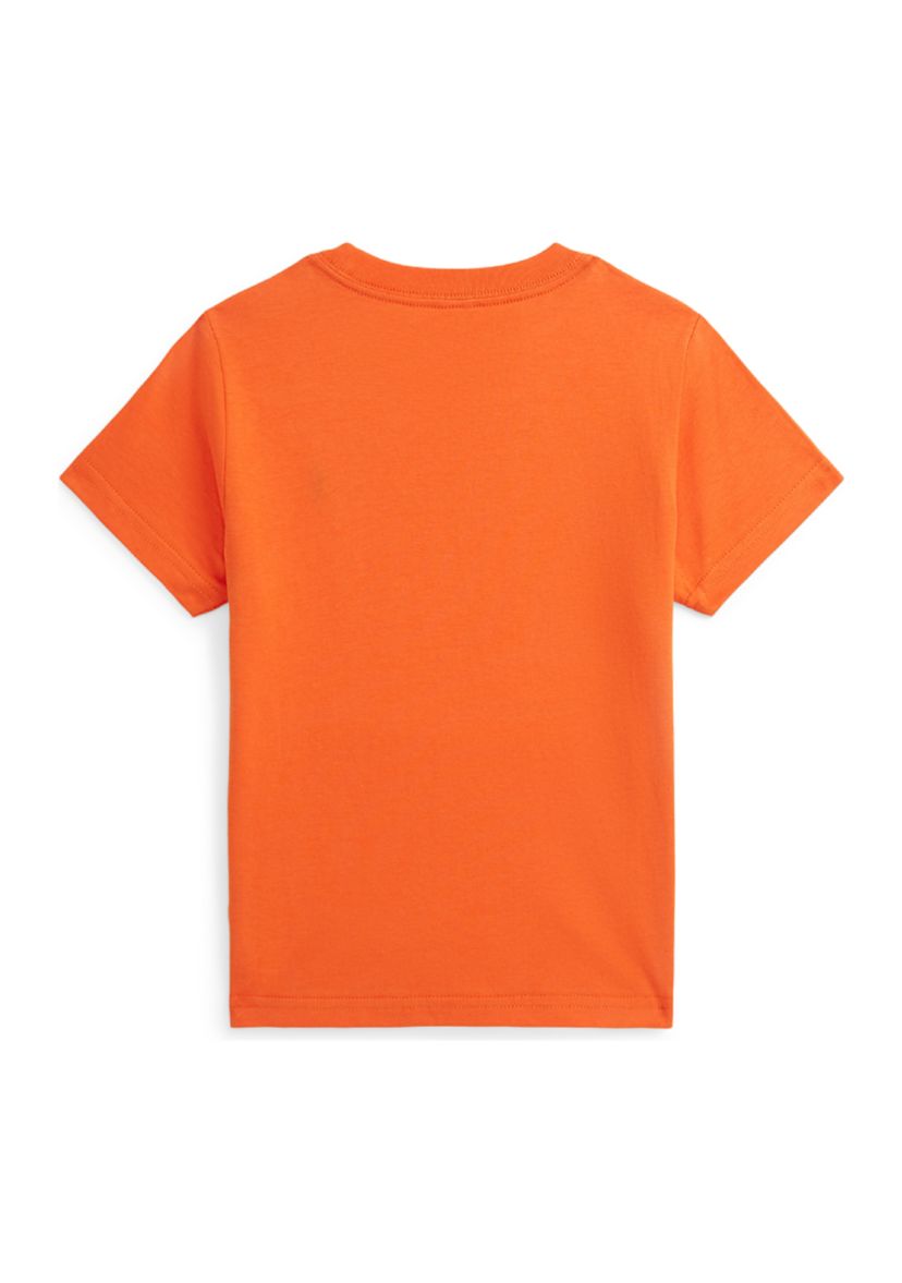 Boys 2-7 Cotton Jersey Crew Neck T-Shirt