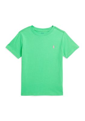 Boys 4-7 Cotton Jersey Crew Neck T-Shirt