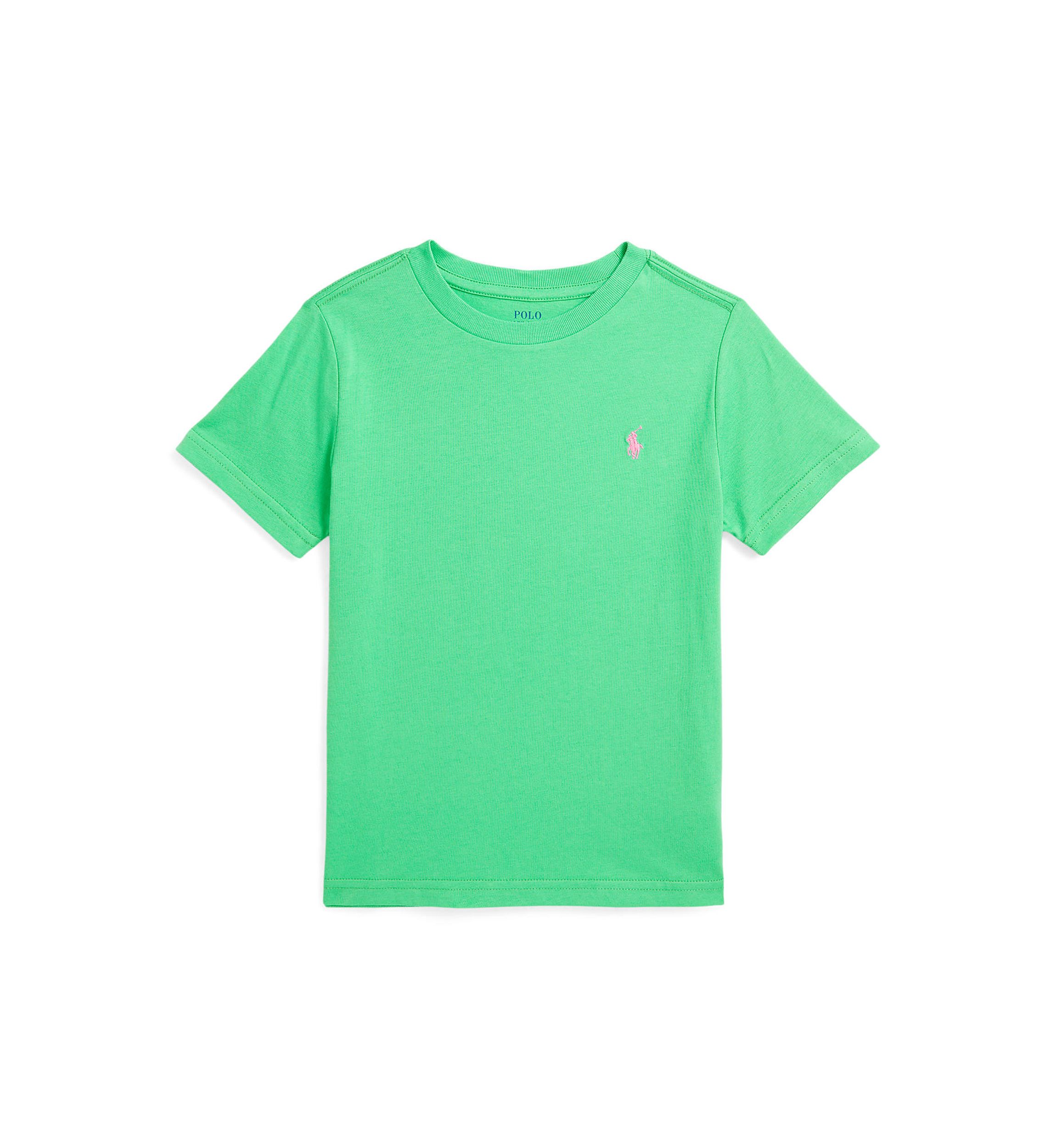 Boys 4-7 Cotton Jersey Crew Neck T-Shirt